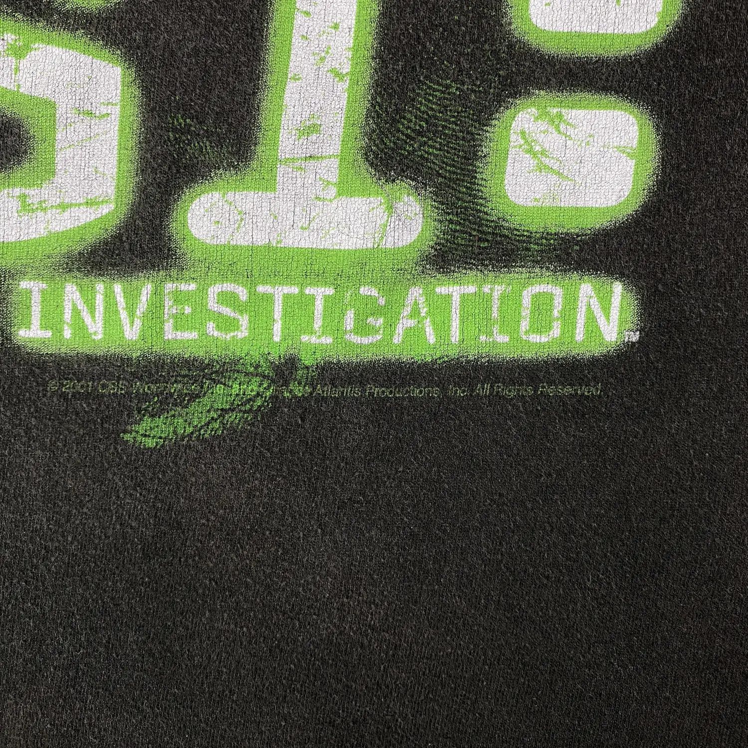 Vintage Vintage Movie T-Shirt CSI Crime Scene Investigation Size L Size US L / EU 52-54 / 3 - 5 Thumbnail