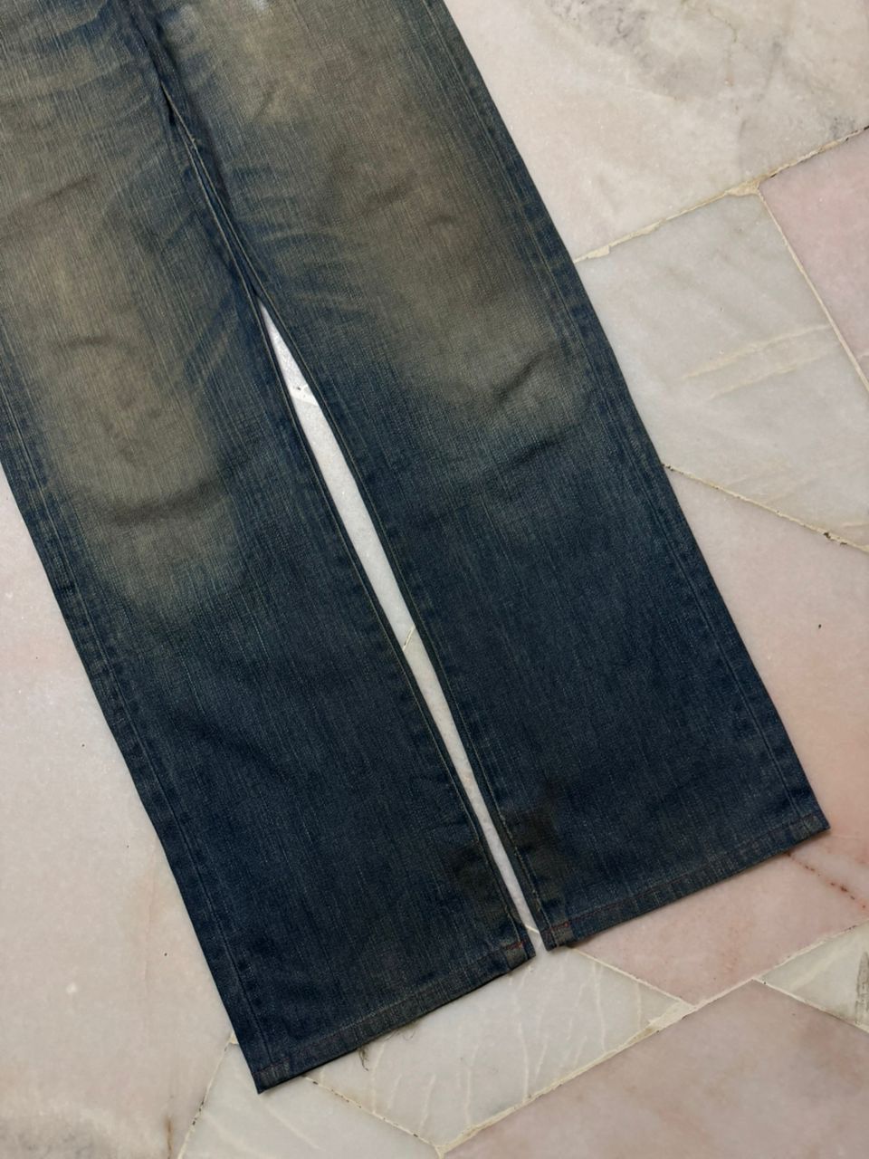 Levi's 💥Insane💥90s Levi’s 505 Premium Rusty Mudwash Thrashed Nice Size US 30 / EU 46 - 9 Thumbnail