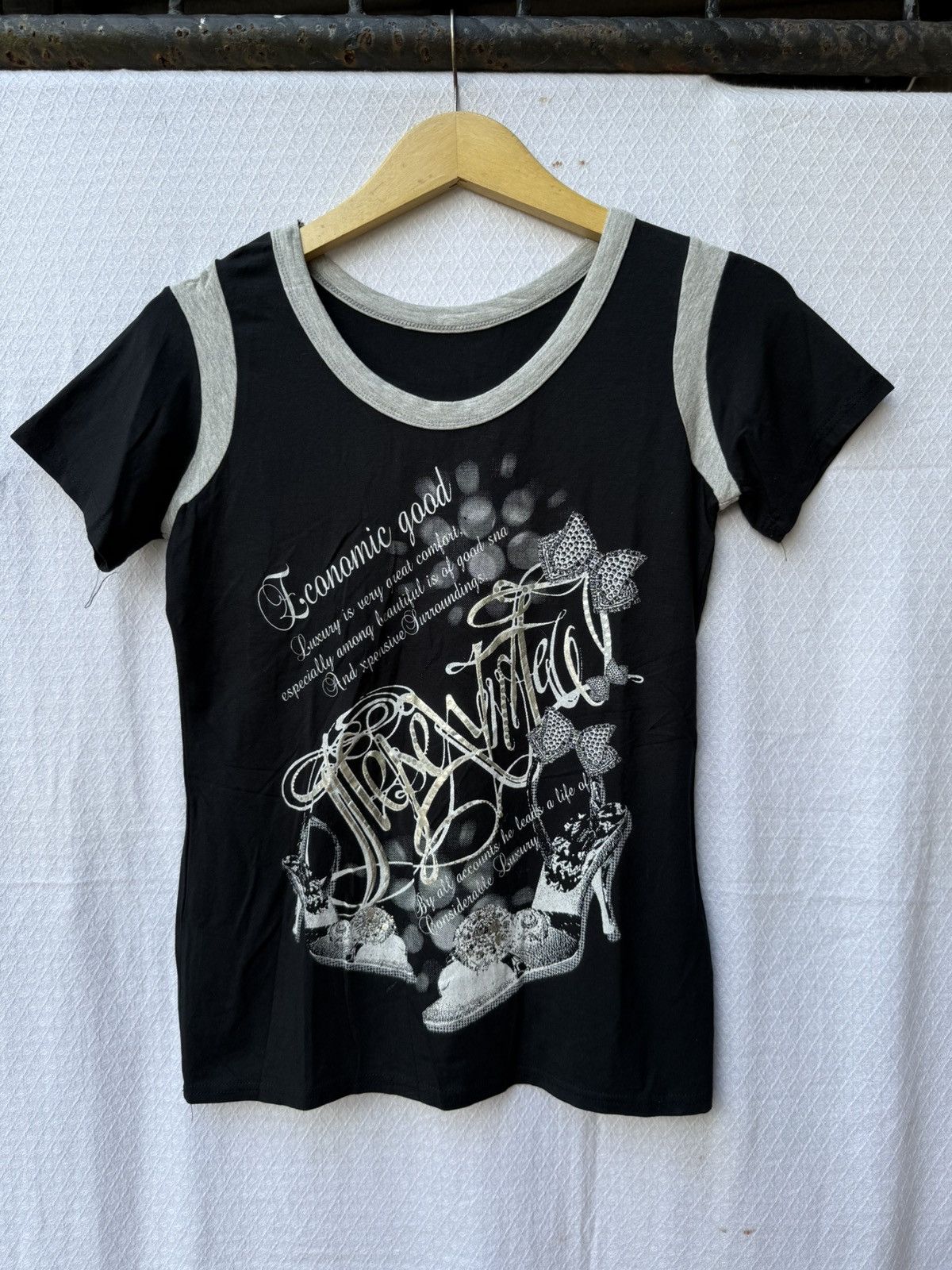 Japanese Brand Y2k japanese style poem gothic punk shirt Size US XS / EU 42 / 0 - 1 Thumbnail