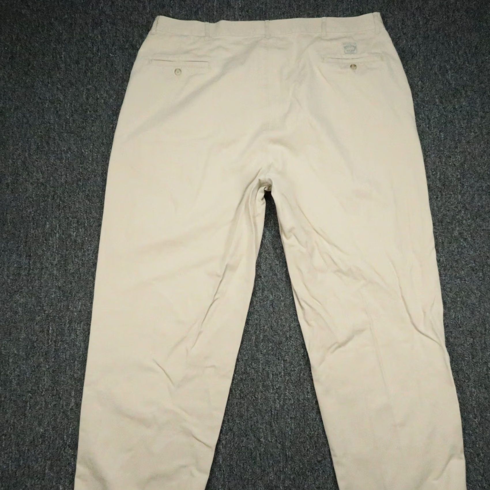 Polo Ralph Lauren VINTAGE Polo Ralph Lauren Pants Men 40x32 Khaki Tan Chino Double Pleat Twill Classic Size US L / EU 52-54 / 3 - 4 Thumbnail