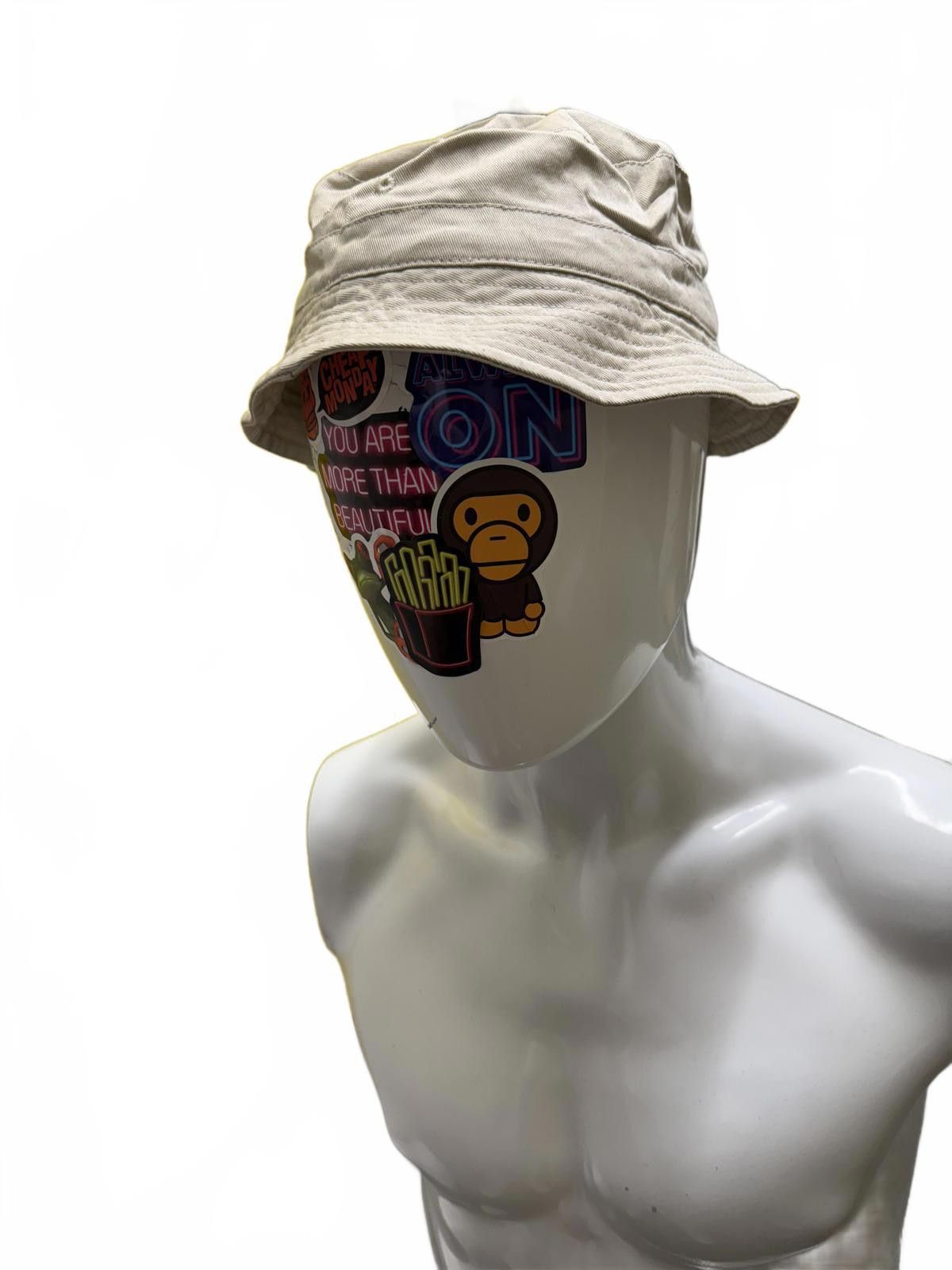 Other Men's Beige Bucket Hat Size ONE SIZE - 4 Thumbnail