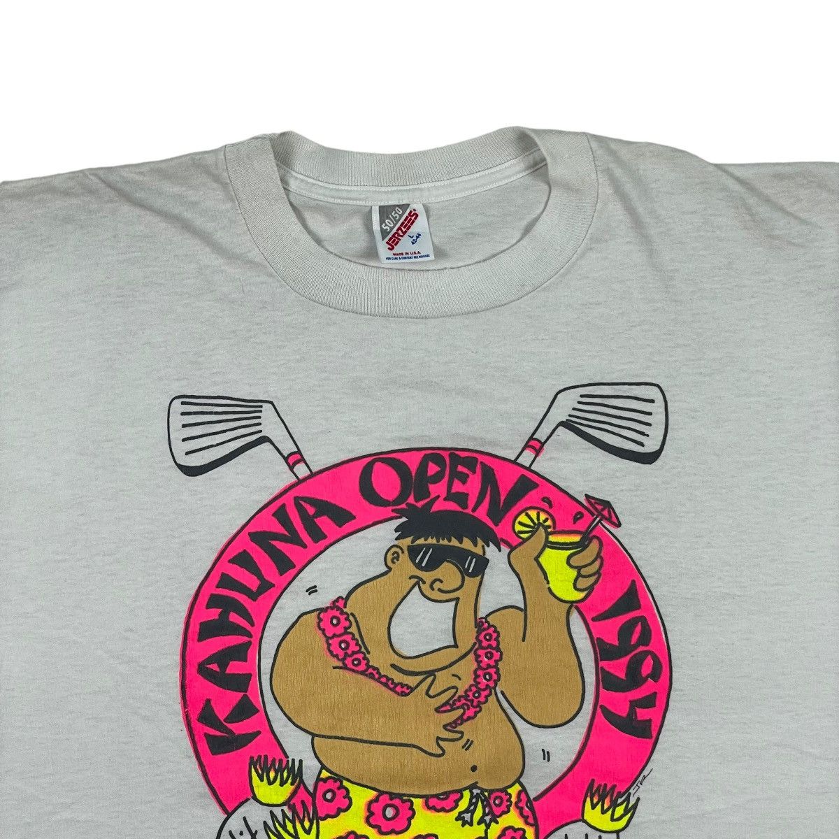 Jerzees Vintage 1994 Kahuna Open Golf Tee Size US L / EU 52-54 / 3 - 3 Thumbnail