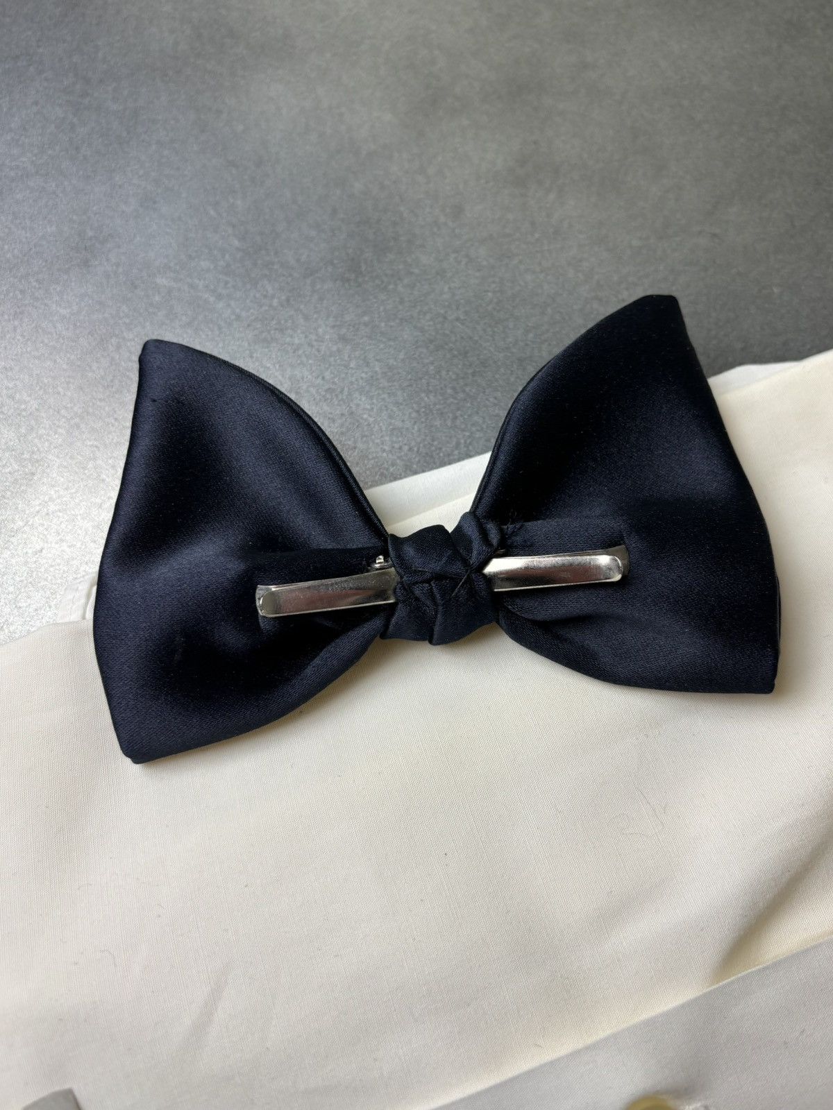 Vintage True Vintage Clip On Bow Tie Vintage Bowtie Rust Resistant Size ONE SIZE - 7 Thumbnail