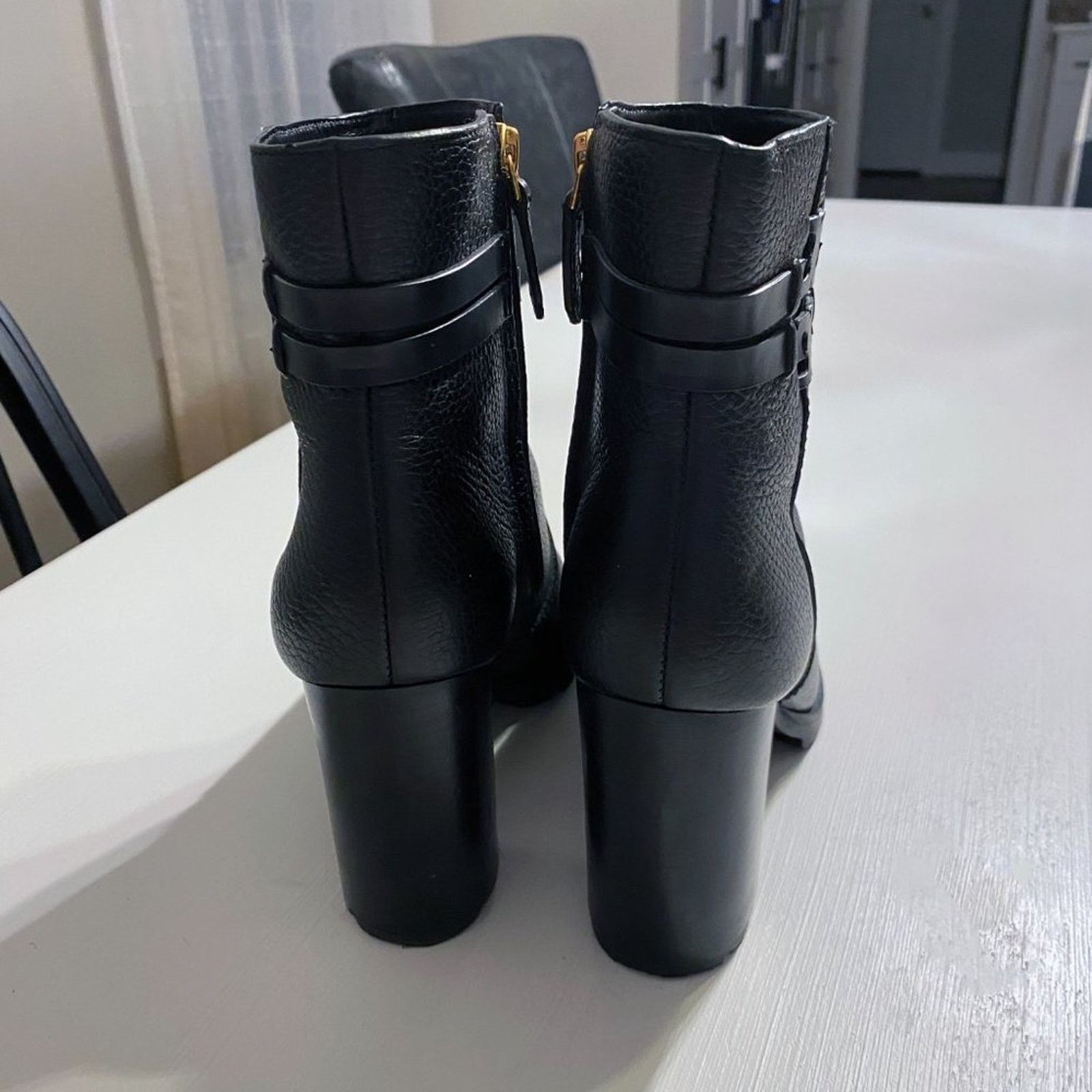Tory Burch Women's Tory Burch Leigh Lug Sole Black Boots US Size 7 M Size US 7 / IT 37 - 8 Thumbnail