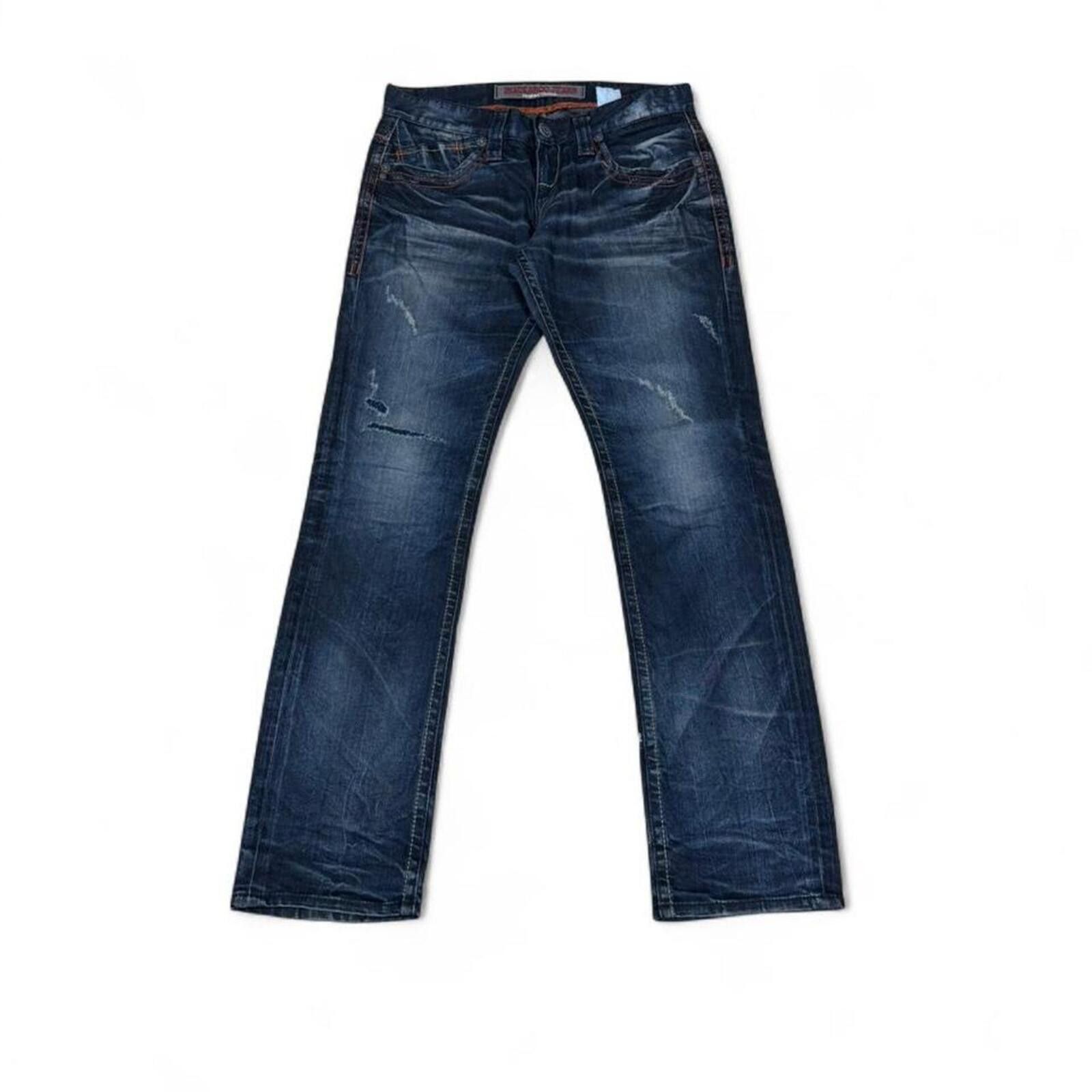 Other Vintage style Buckaroo dark wash regular fit denim jeans Size US 34 / EU 50 - 3 Thumbnail