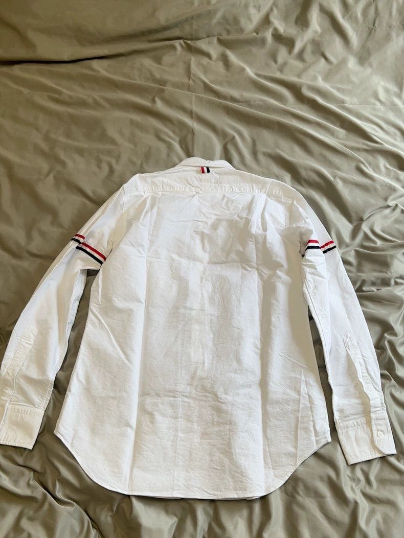Thom Browne Thom browne Oxford double-sleeved shirt 2504-Nextarrow Size US L / EU 52-54 / 3 - 6 Thumbnail