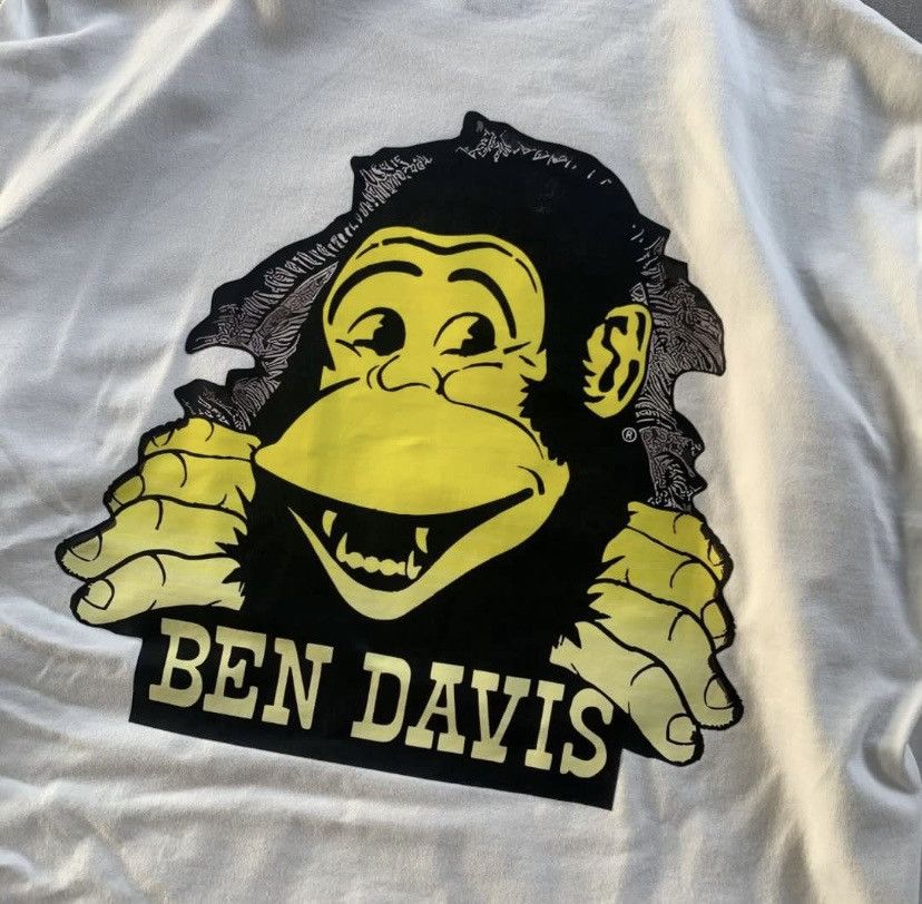 Ben Davis × Vintage Long Sleeve Ben Davis Big Loggo Size US L / EU 52-54 / 3 - 4 Thumbnail