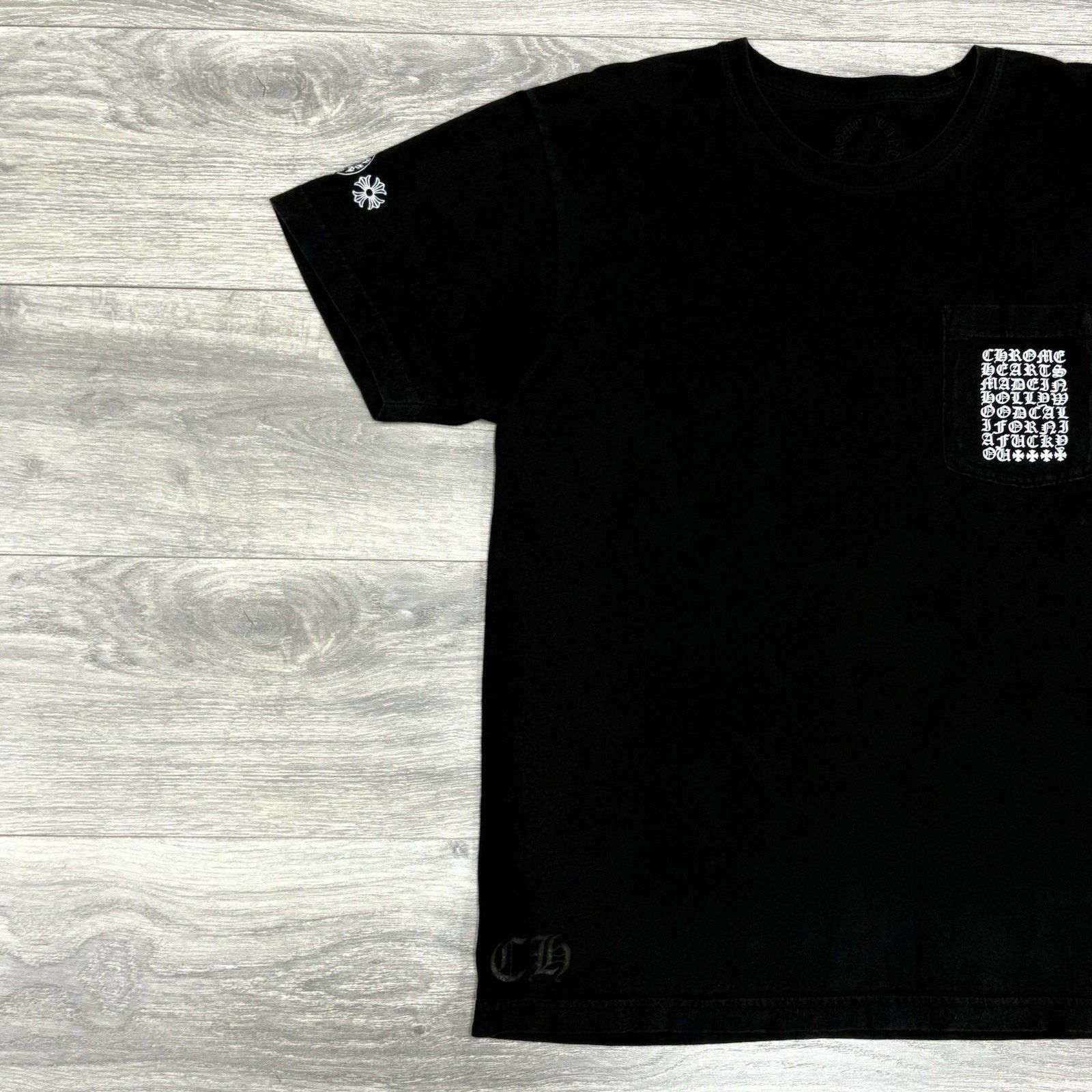 Chrome Hearts Size M - Chrome Hearts Multi Logo T-Shirt | GOOD CONDITION! Size US M / EU 48-50 / 2 - 4 Thumbnail