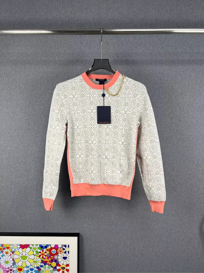 Louis Vuitton Louis Vuitton Presbyopia full LOGO knitted sweater Size M / US 6-8 / IT 42-44 - 1 Thumbnail