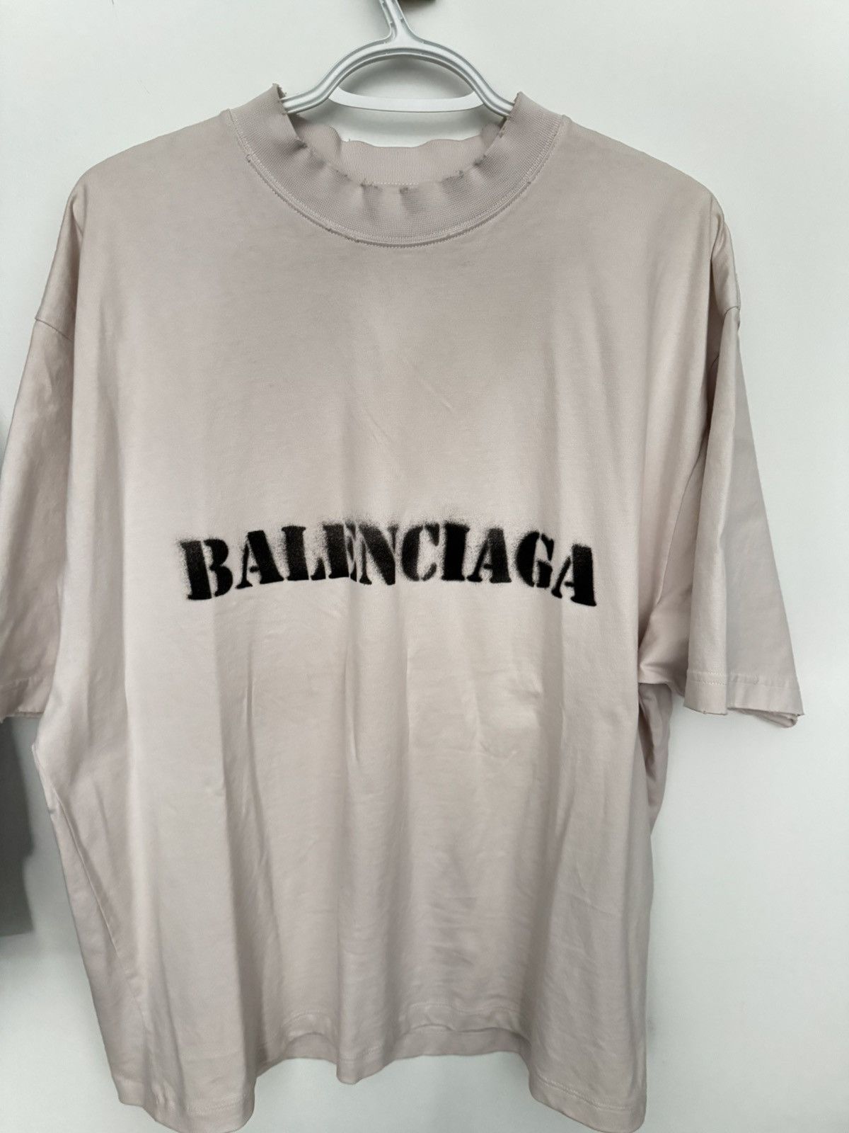 Balenciaga Balenciaga logo tee Size US L / EU 52-54 / 3 - 1 Thumbnail
