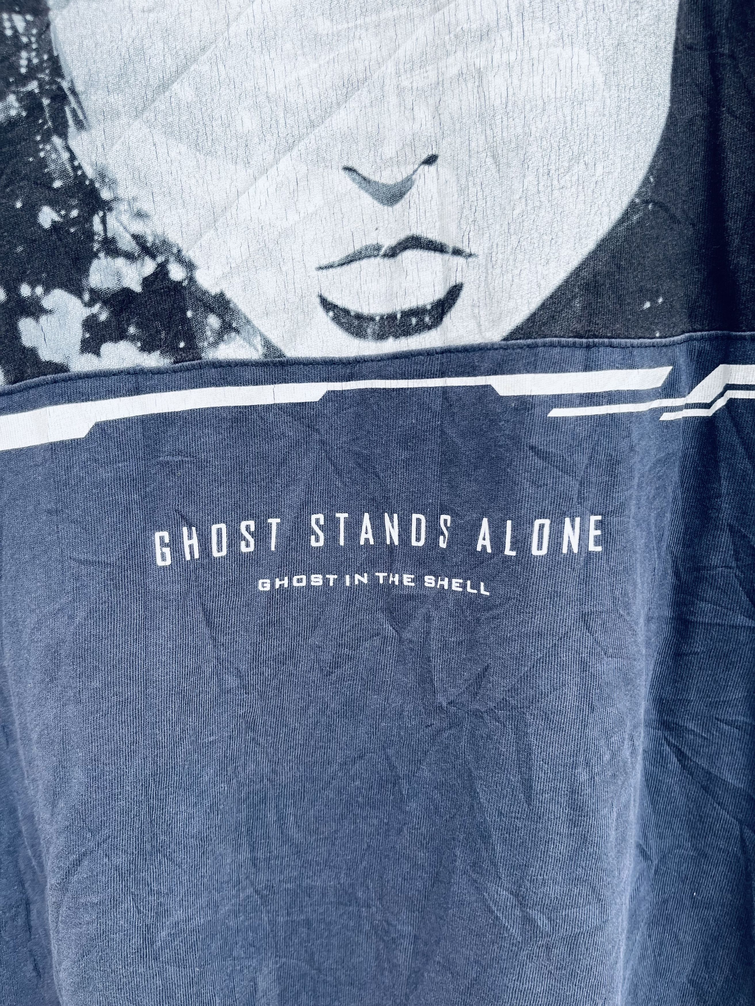 Japanese Brand Vintage Ghost In The Shell Ghost Stands Alone Shirt Size US L / EU 52-54 / 3 - 6 Thumbnail