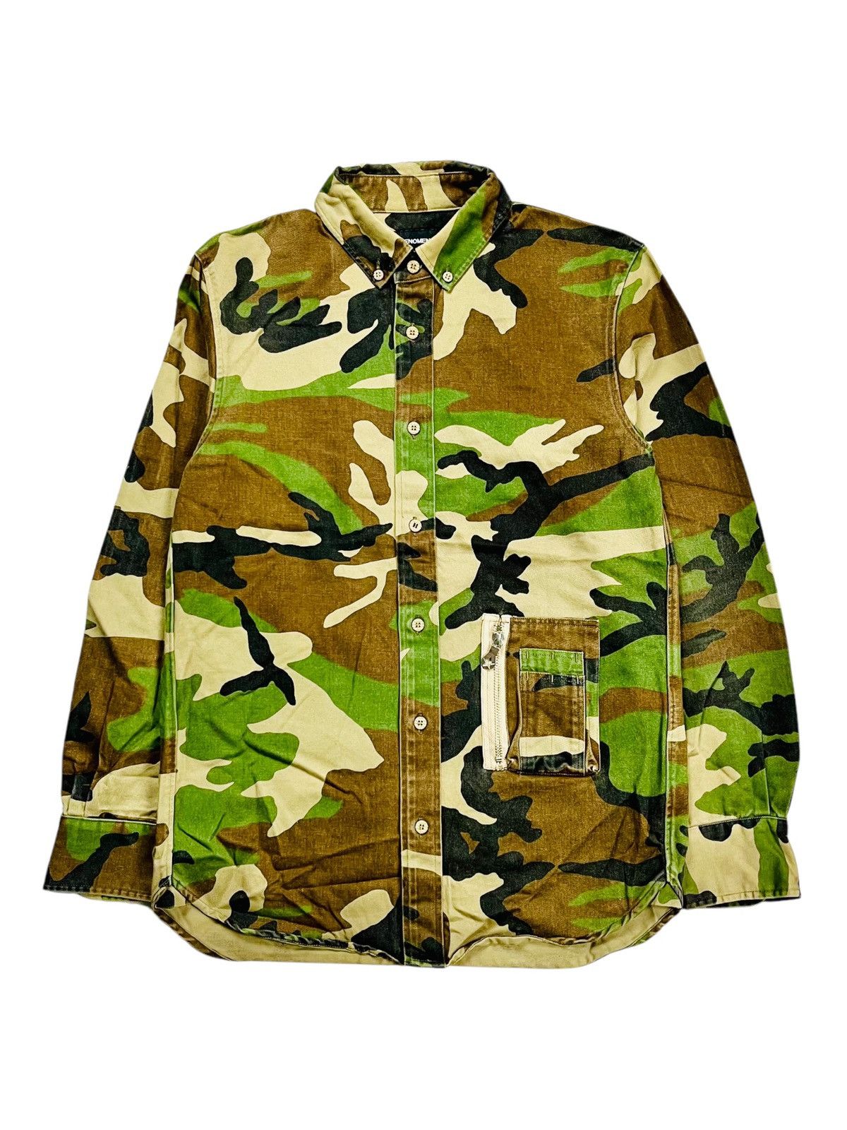 PHENOMENON A/W 11 Phenomenon - Infantry Camo Button Shirt Size US M / EU 48-50 / 2 - 1 Thumbnail