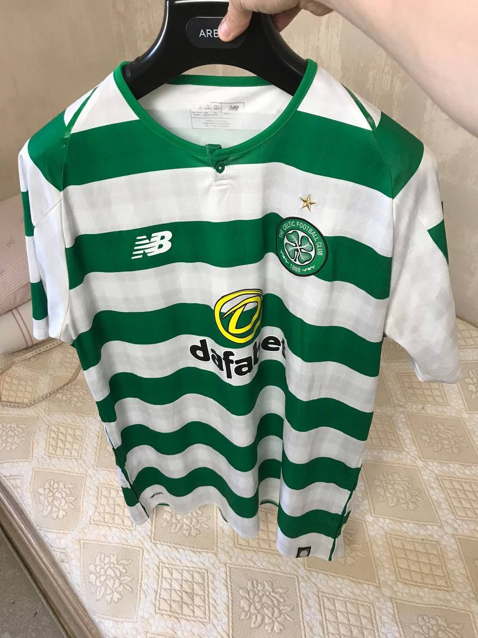 New Balance 🔥 Celtic New Balance 2018 2019 Jersey Shirt Soccer Football Size US XL / EU 56 / 4 - 5 Thumbnail