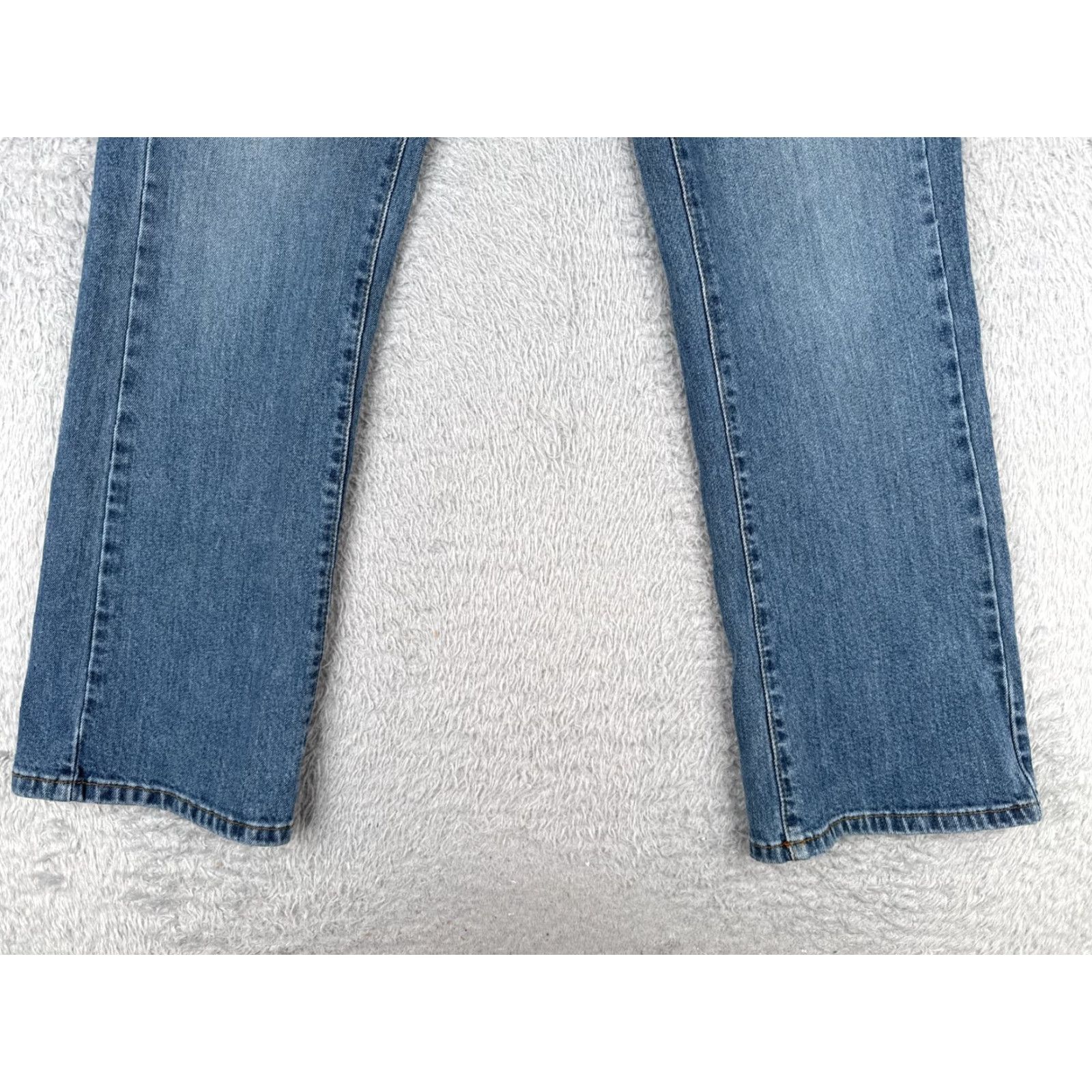 Calvin Klein VINTAGE Calvin Klein Jeans Women 6 Blue Denim Bootcut Cotton Blend Regular Fit 29 Inseam Size 28" / US 6 / IT 42 - 2 Thumbnail