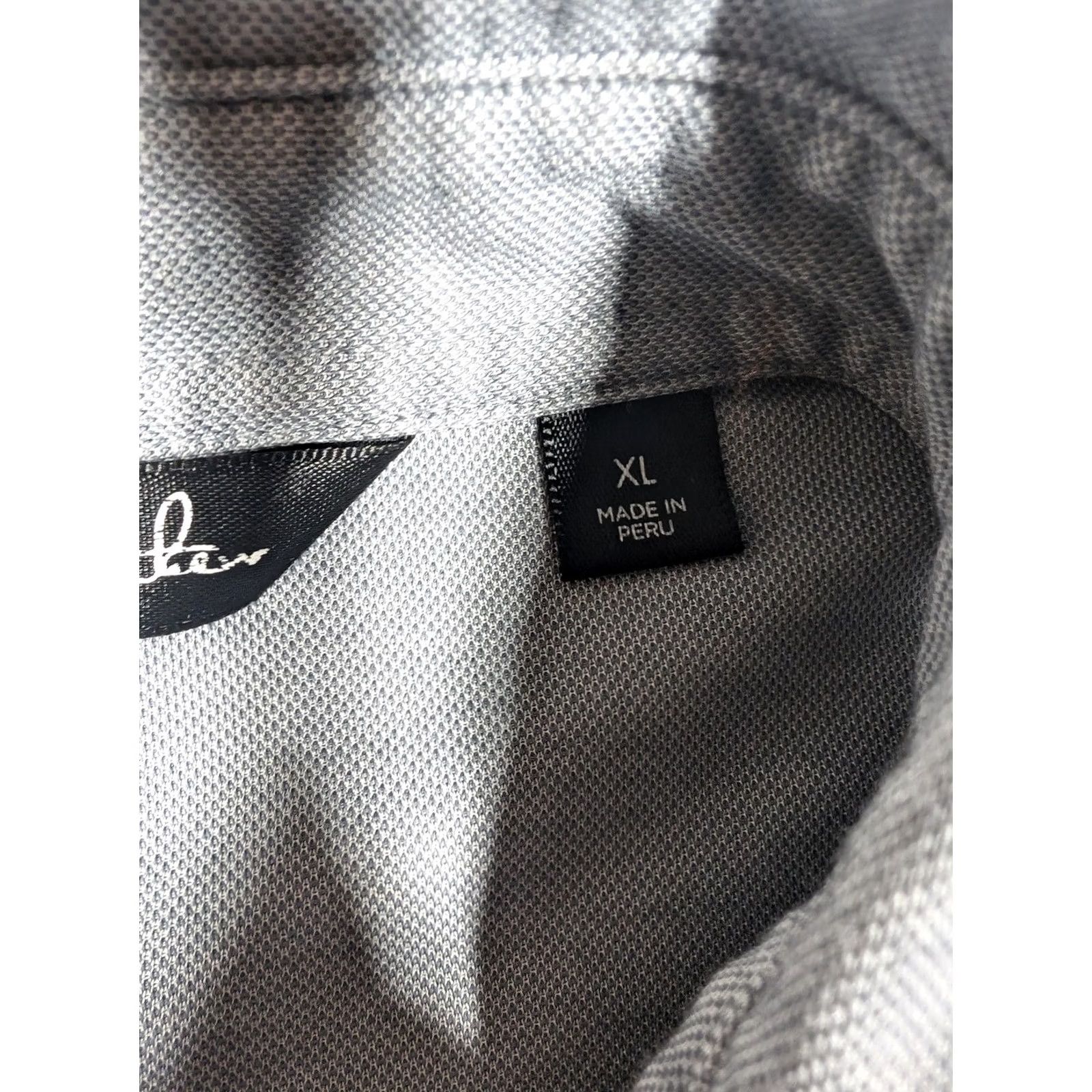 TravisMathew TravisMathew Polo Shirt Mens XL Gray Pima Cotton Golf Bulleit Frontier Whiskey Promo Size US XL / EU 56 / 4 - 5 Thumbnail