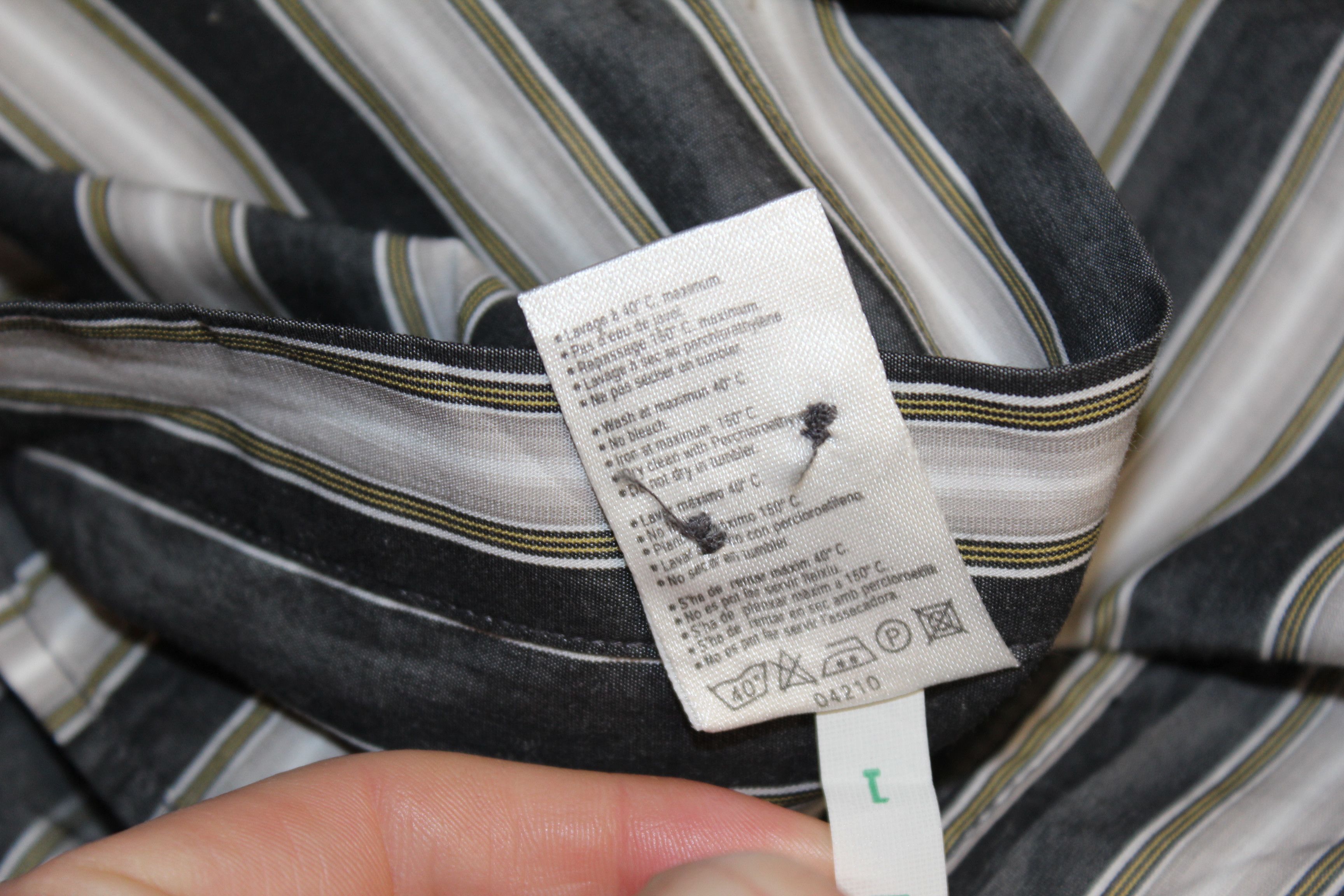 Lacoste Mens LACOSTE Long Sleeve Striped Shirt Top Size 2XL Size US XXL / EU 58 / 5 - 11 Thumbnail