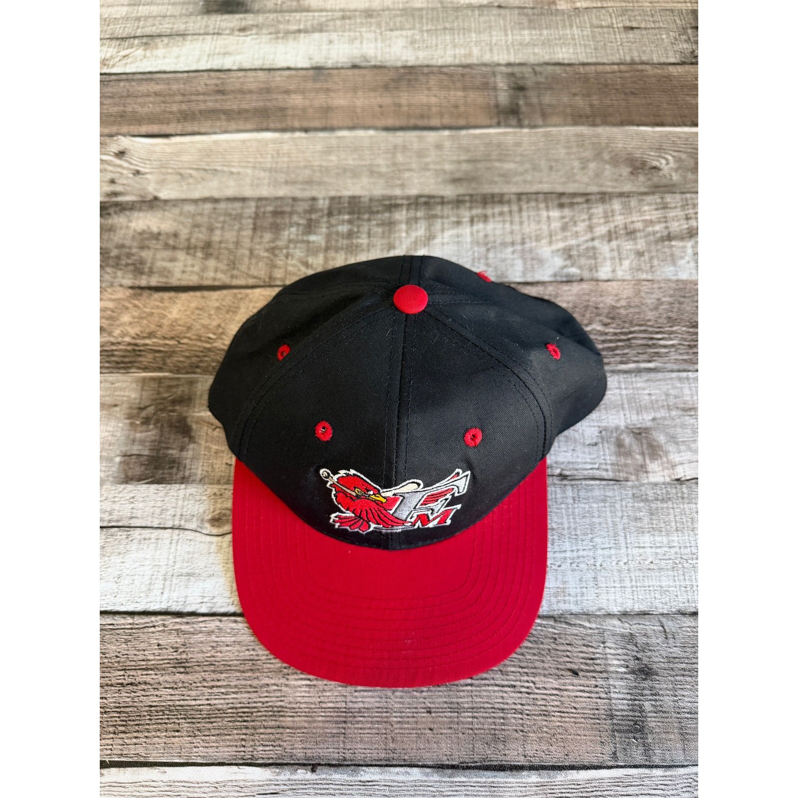 MLB Vintage Fargo Moorhead RedHawks Snapback Hat Size ONE SIZE - 3 Thumbnail