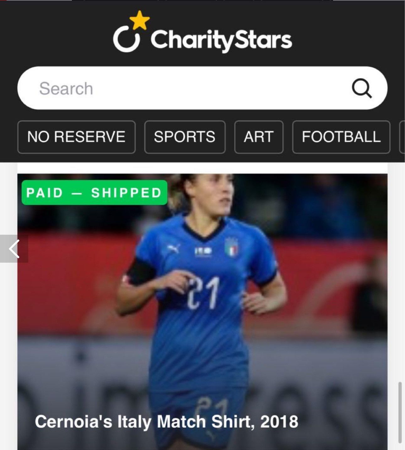 Puma Italy 2018 women team match issued home shirt #21 Cernoia Size M / US 6-8 / IT 42-44 - 8 Thumbnail
