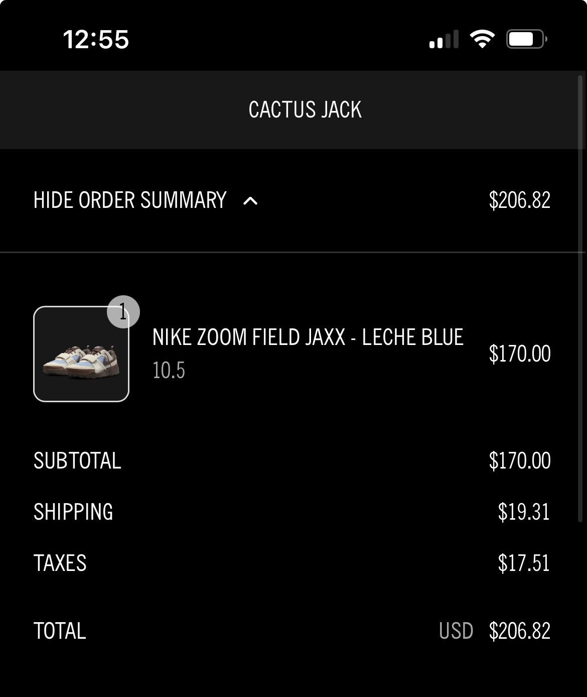 Nike × Travis Scott Travis scott Nike zoom filed jaxx Size US 10.5 / EU 43-44 - 1 Thumbnail