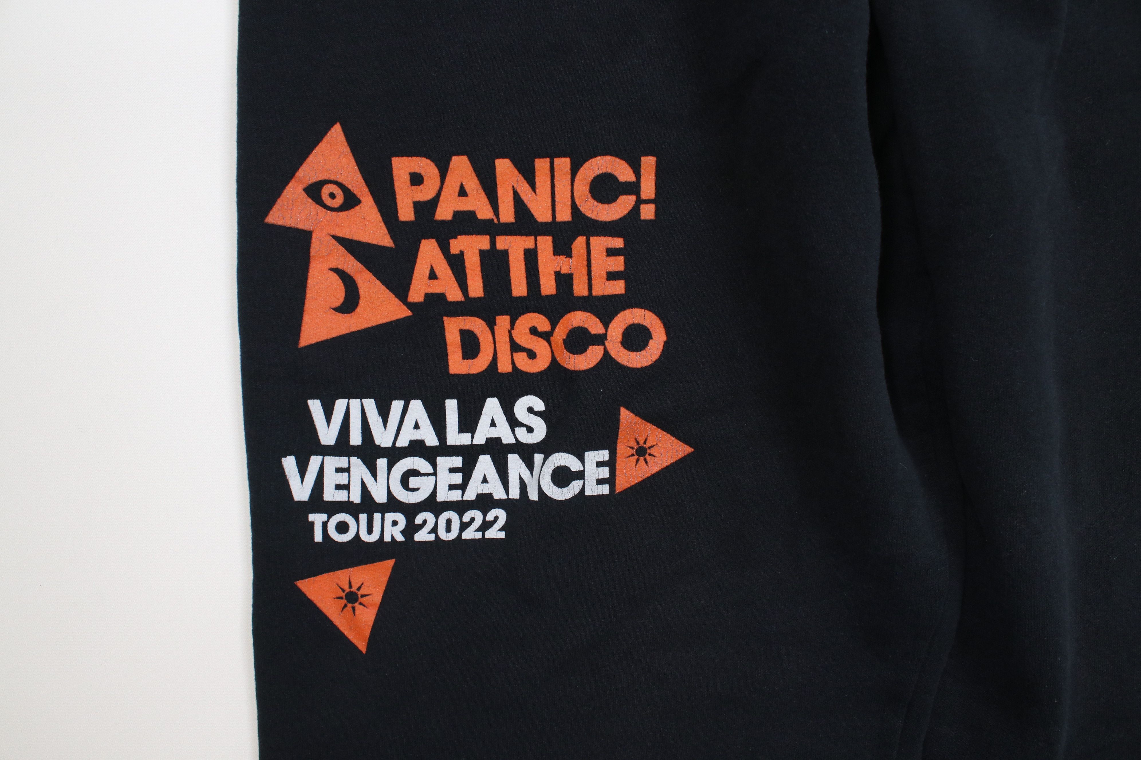 Vintage Y2K Las Vengeance Tour 2022 Panic At The Disco Sweatpants Size US 36 / EU 52 - 5 Thumbnail