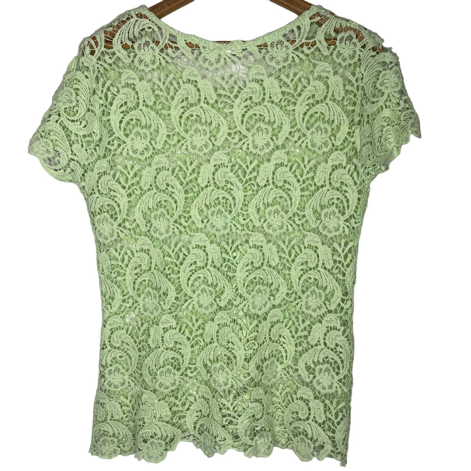 Other Thyme and Honey Lace Crochet Top Size S / US 4 / IT 40 - 4 Thumbnail