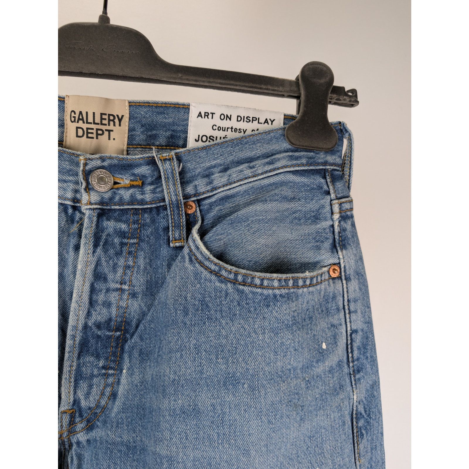 Gallery Dept. o1rshd1 Denim Jean Pants in Indigo Blue Size US 29 - 5 Thumbnail