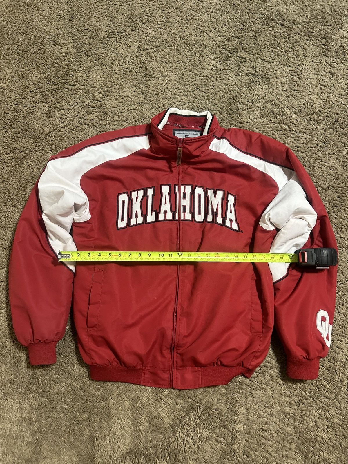 NCAA Vintage NCAA Oklahoma Sooners jacket 90s size large Size US L / EU 52-54 / 3 - 5 Thumbnail