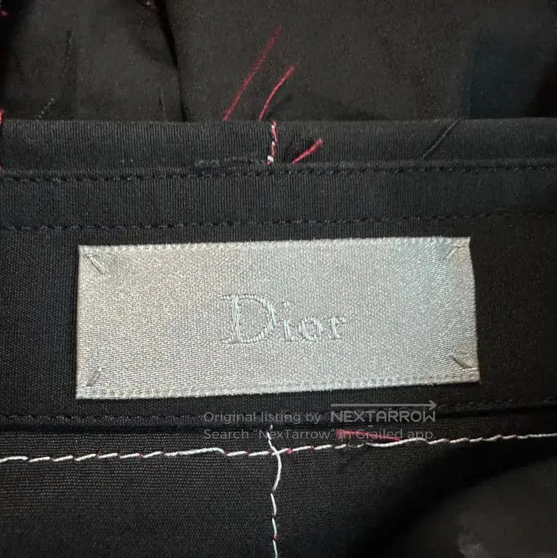 Dior Dior Black Cotton Embroidered Long Sleeve Shirt . Size US M / EU 48-50 / 2 - 7 Thumbnail
