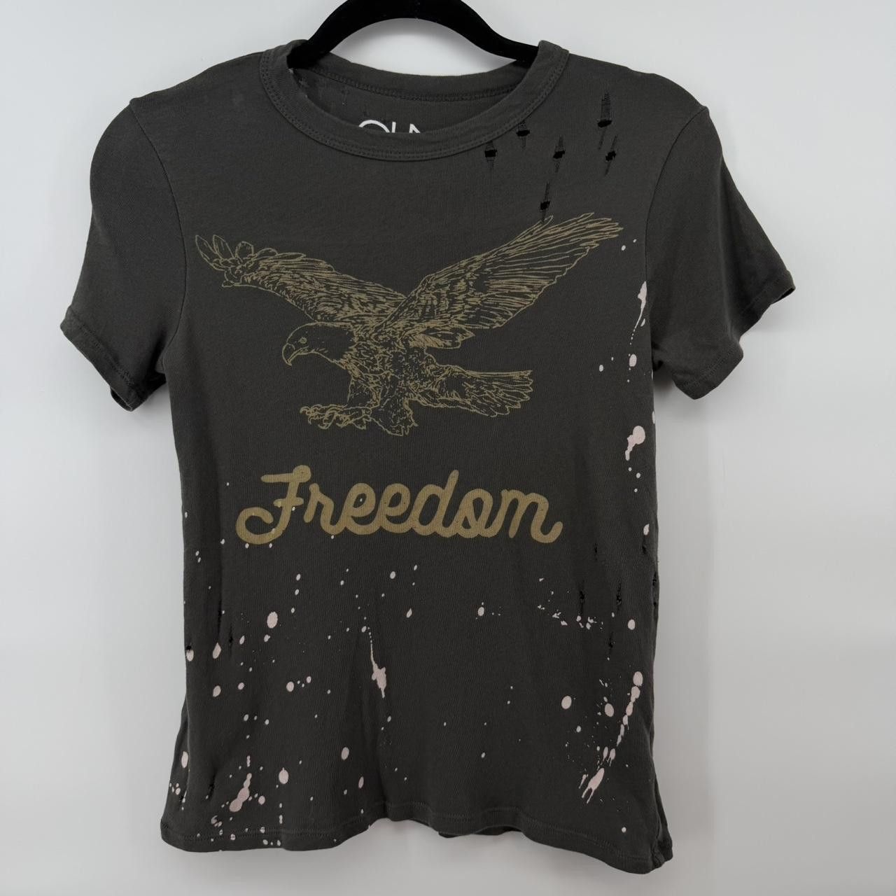Chase Authentics Chaser Distressed Splatter Paint T-Shirt, Women's Size S Size S / US 4 / IT 40 - 3 Thumbnail