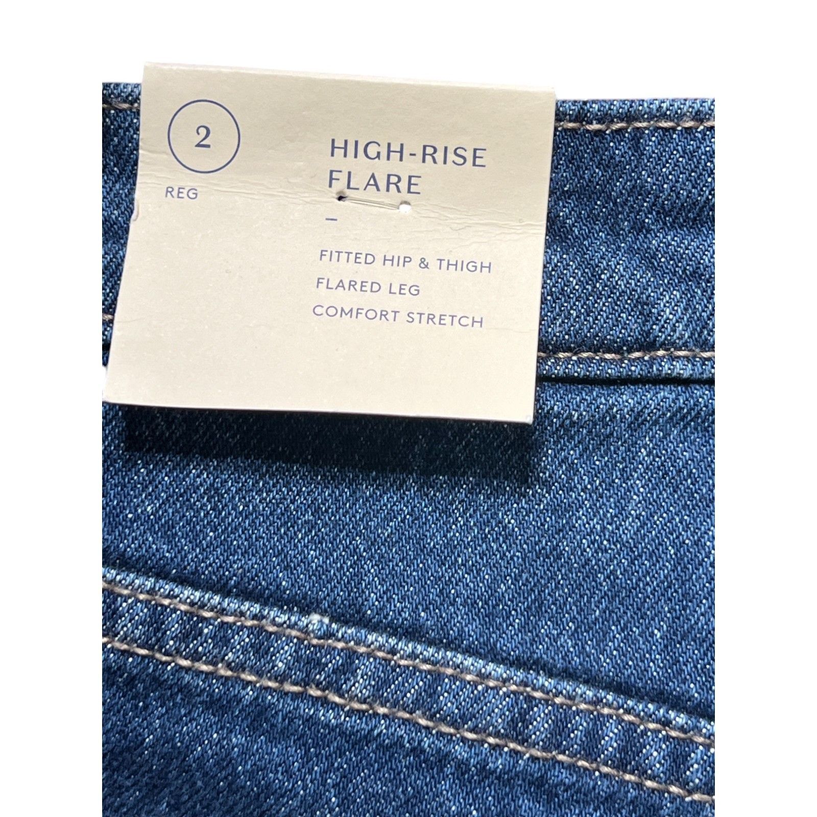 Other Universal Thread - Women's High Rise Flare - Fitted Hip And Size 26" / US 2 / IT 38 - 10 Thumbnail