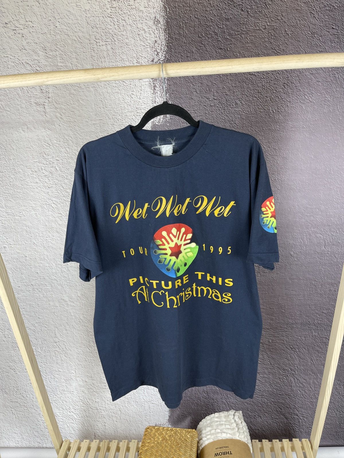 Band Tees Wet Wet Wet Picture This at Christmas 1995 tour band tee Size US L / EU 52-54 / 3 - 1 Thumbnail