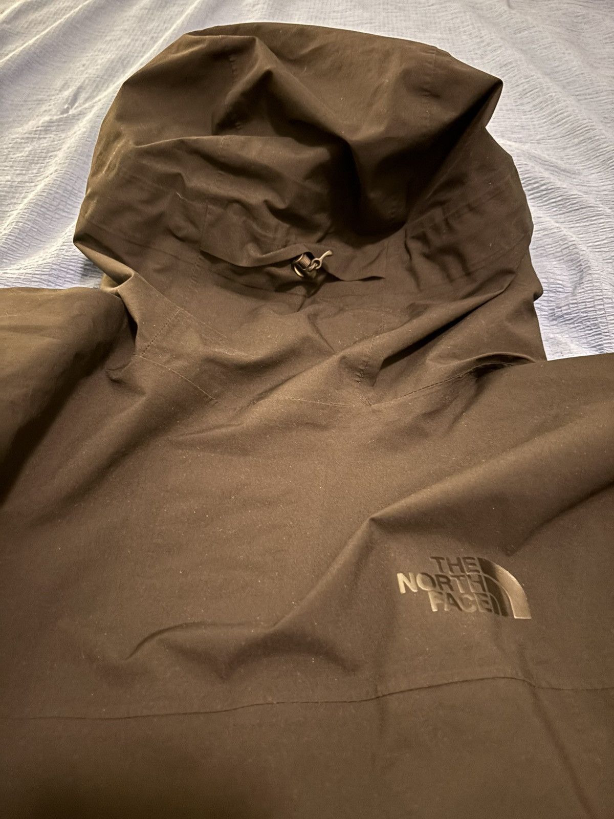 The North Face North Face Black Hooded Full Zip Shell Jacket Size US L / EU 52-54 / 3 - 9 Thumbnail