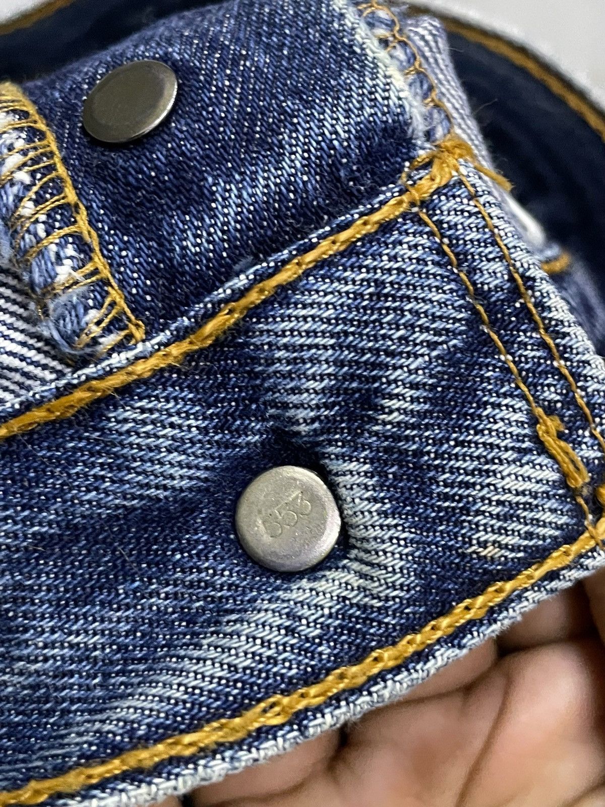 Levi's × Vintage Vintage Levis 501 90s Distressed Jeans Size US 30 / EU 46 - 23 Thumbnail