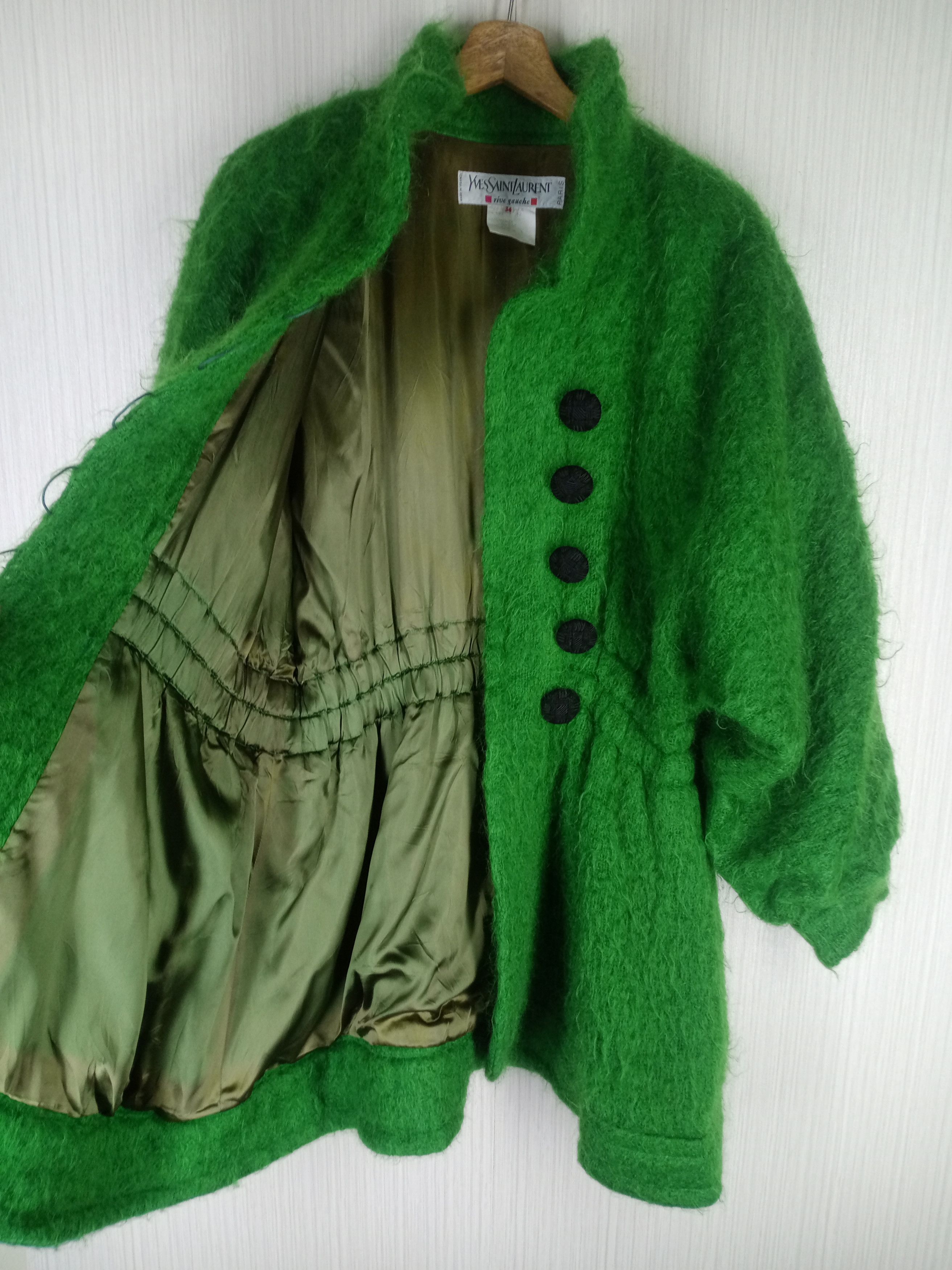 Rare Vintage Yves Saint Lauren River Gauche Coat
