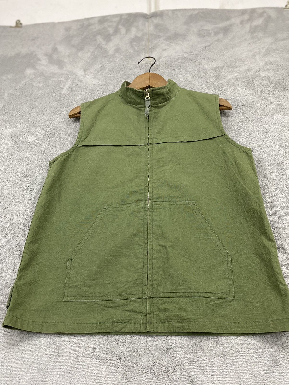 Japanese Brand Unilimited Freak Out Sleeveless Jacket Vest Coat Green Size M / US 6-8 / IT 42-44 - 6 Thumbnail