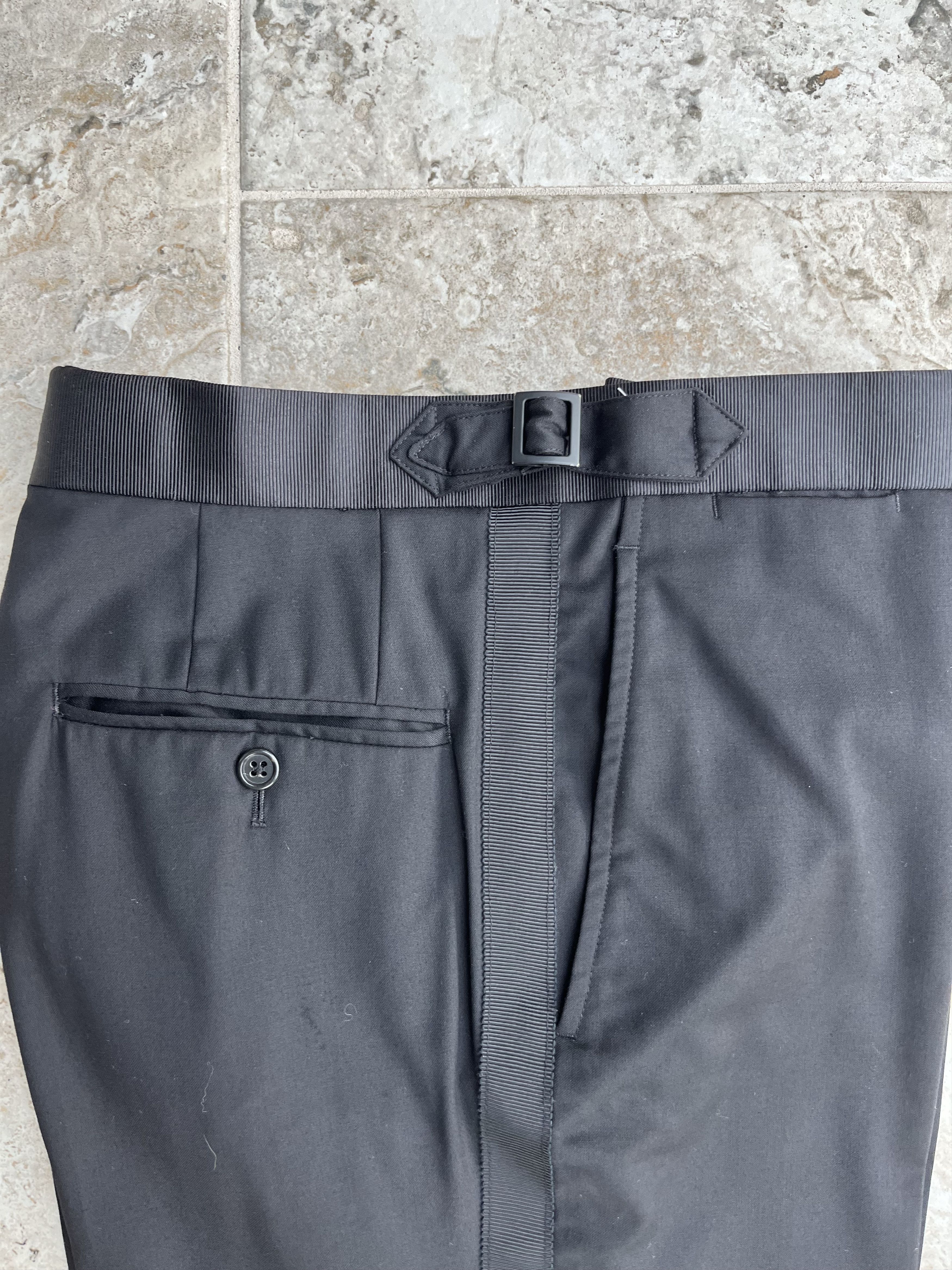 Todd Snyder Todd Snyder x Southwick Tuxedo Pants Wool 31x29 USA Size 46R - 2 Thumbnail