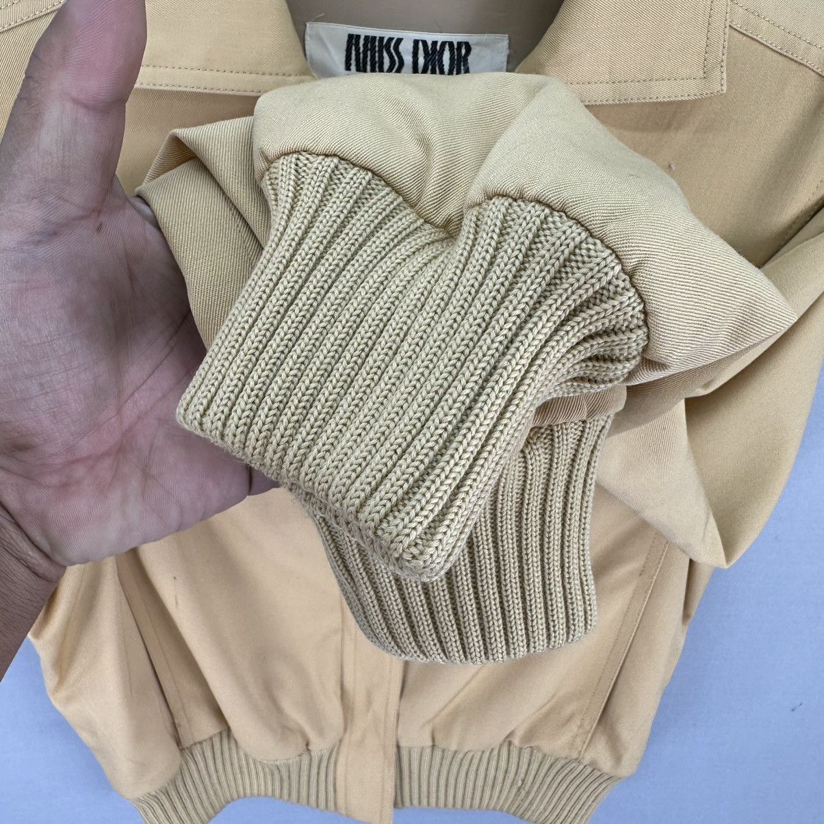 Japanese Brand Vintage 80's Miss Dior Zipper Jacket Size US XS / EU 42 / 0 - 9 Thumbnail