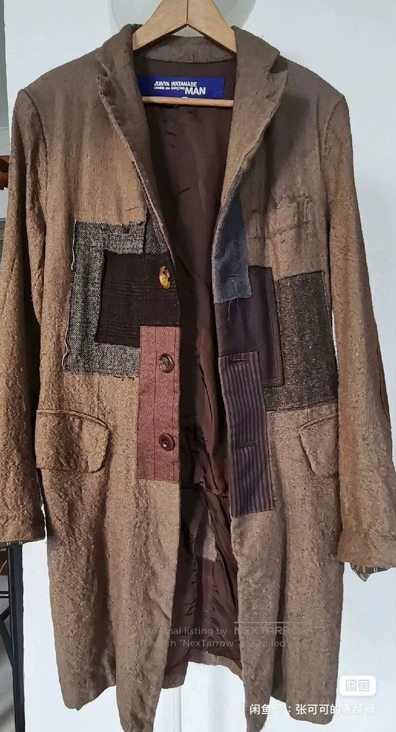Junya Watanabe JUNYA WATANABE Men's Wool Coat. Size US S / EU 44-46 / 1 - 2 Thumbnail