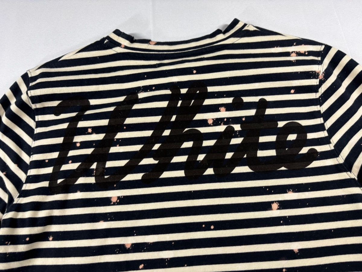 Off-White Off-White Distressed Striped Long Sleeve Tee EU Size US XS / EU 42 / 0 - 14 Thumbnail