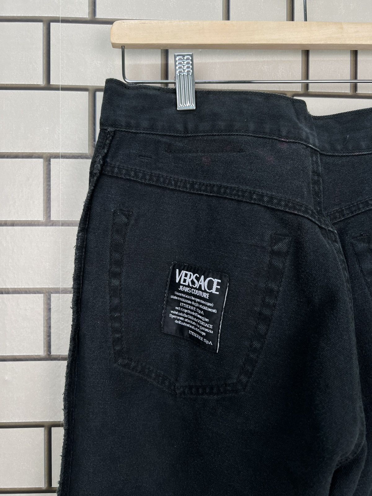 Versace × Versace Jeans Couture Versace Jeans Couture Faded Denim Jeans Size US 29 - 20 Thumbnail
