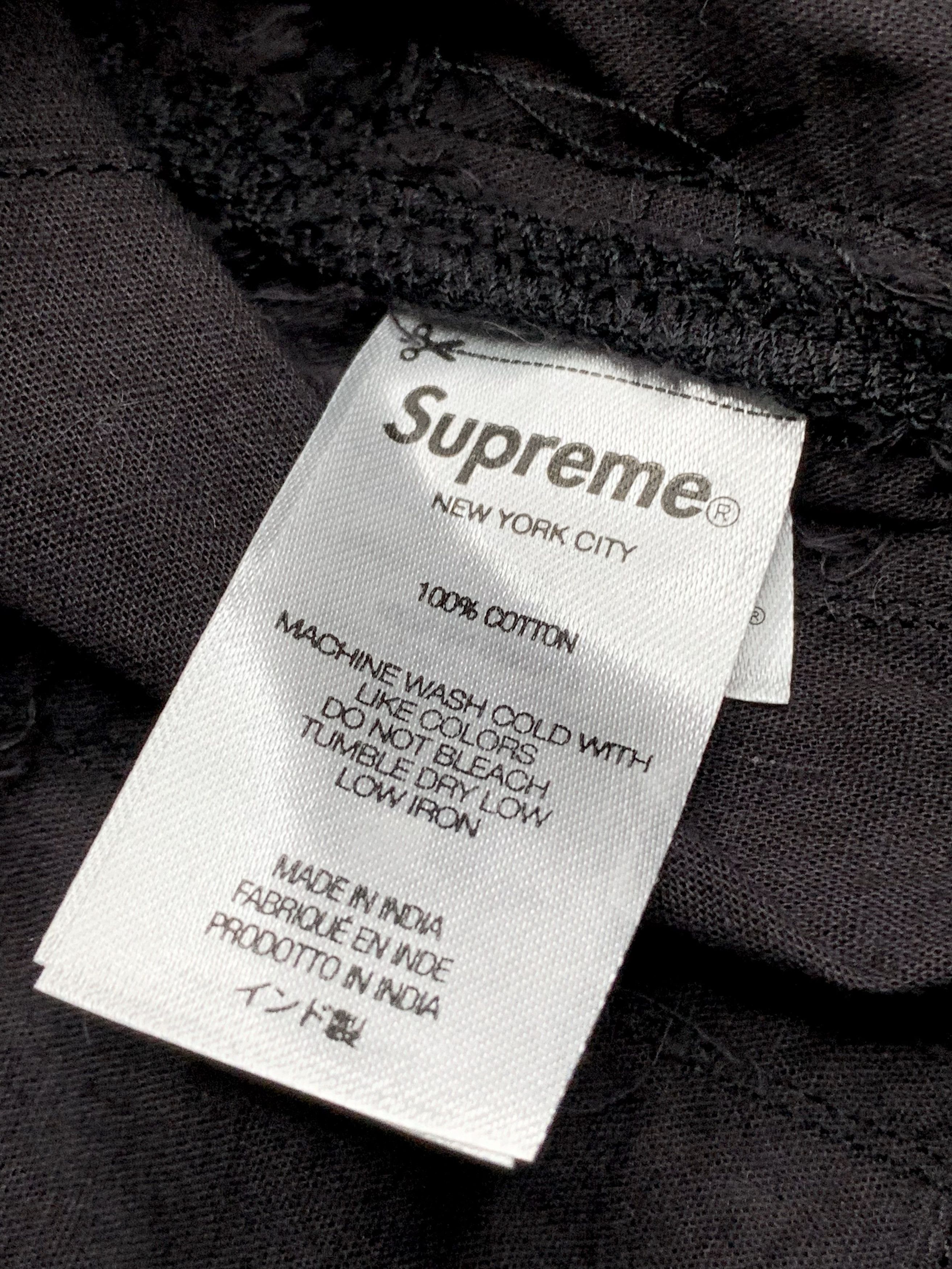 Supreme Supreme S/S23 patchwork Shirt Black L Size US L / EU 52-54 / 3 - 3 Thumbnail