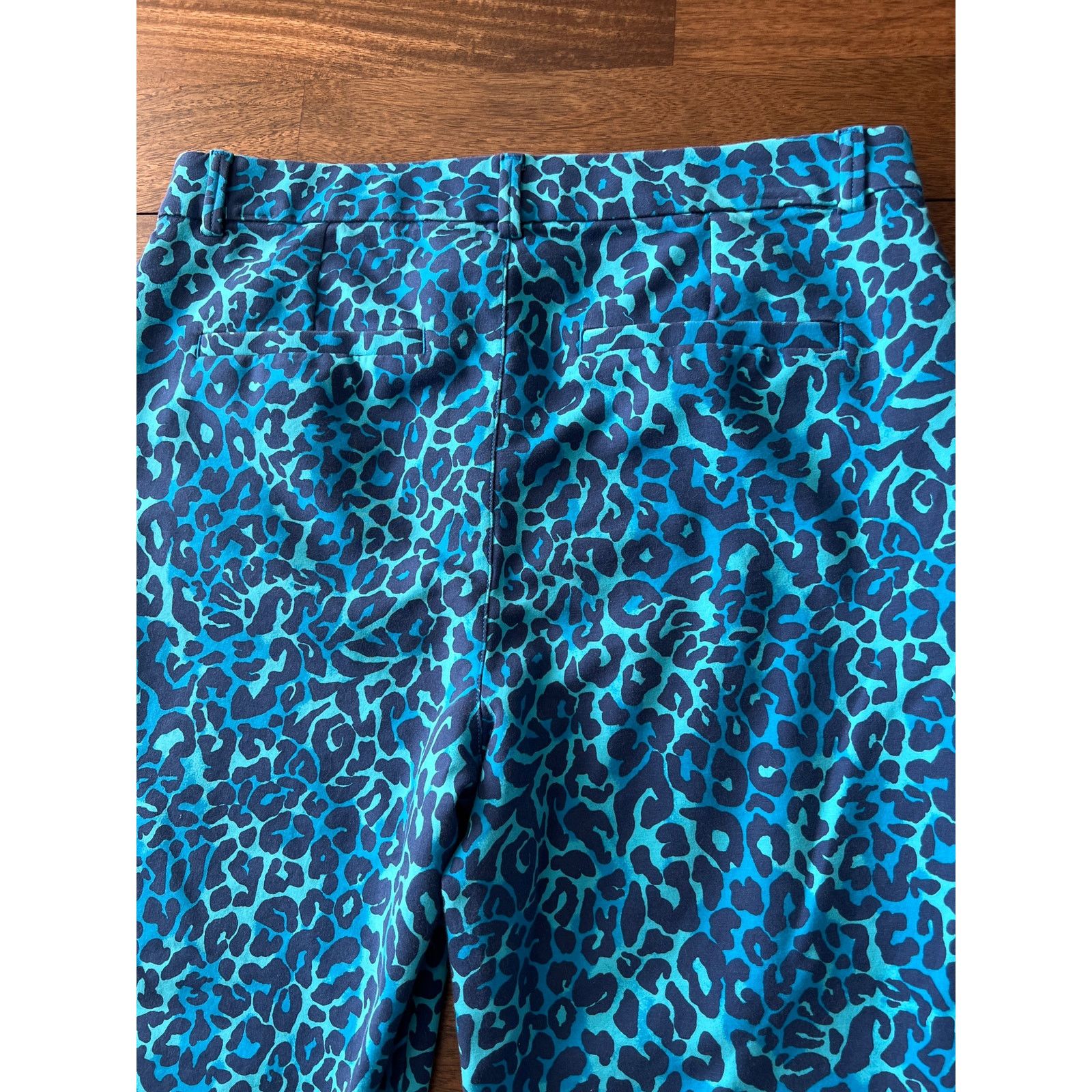 Lilly Pulitzer Lilly Pulitzer Kelly Stretch Leopard Print Pants Size 10 Size 32" / US 10 / IT 46 - 7 Thumbnail