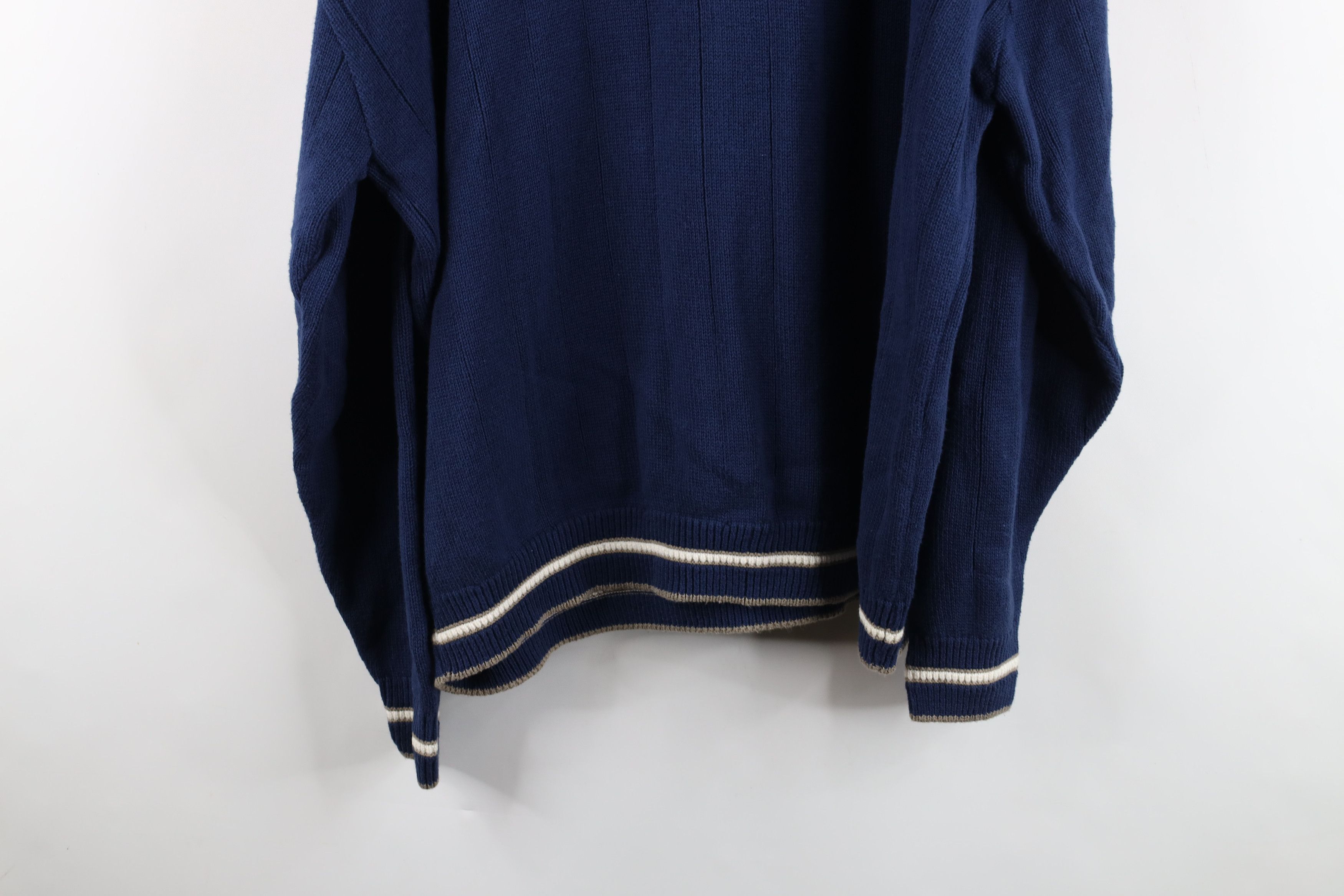 Vintage Vintage 90s D Detroit Tigers Baseball Knit Sweater USA Size US XXL / EU 58 / 5 - 10 Thumbnail