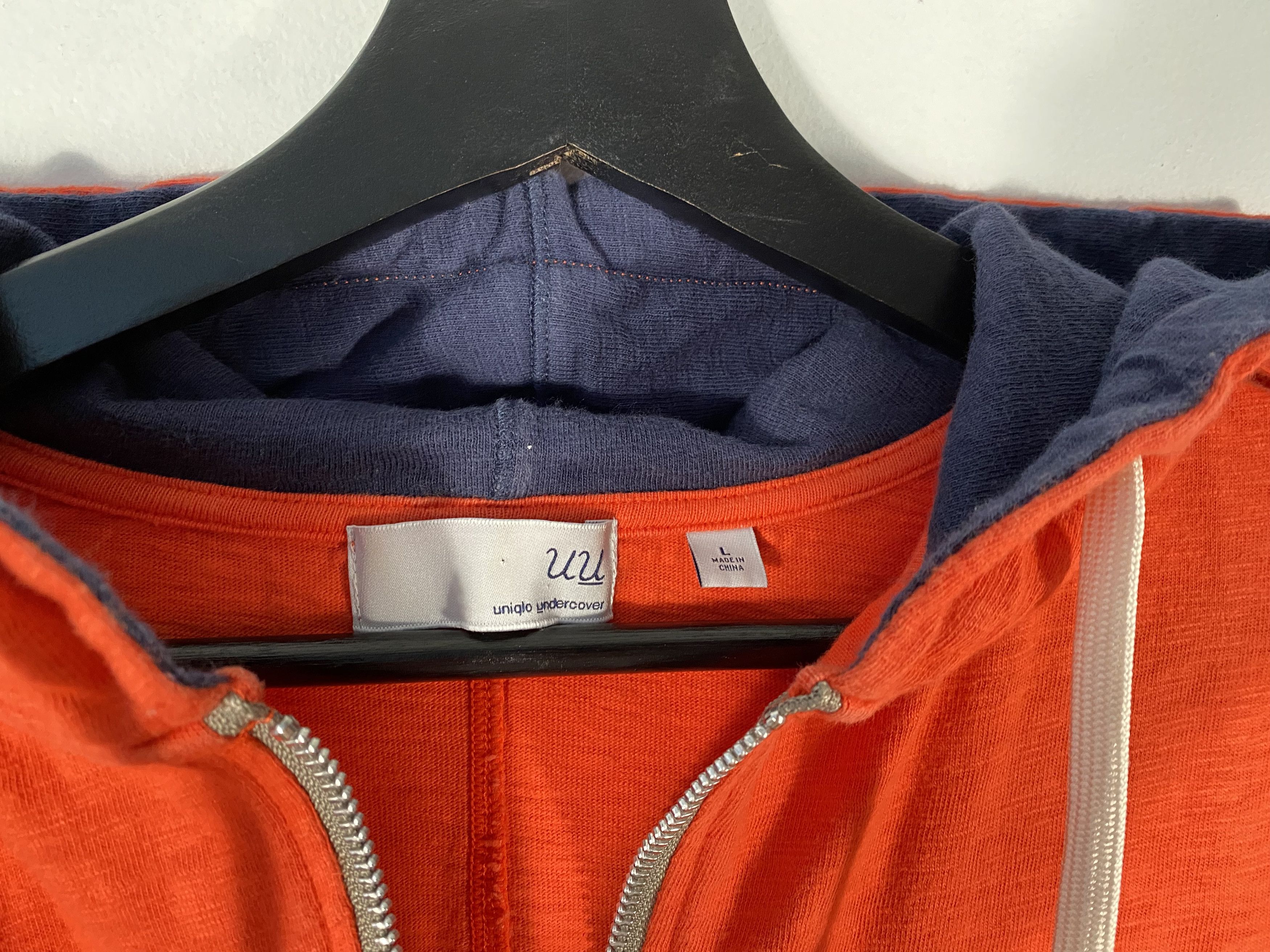 Undercover × Uniqlo Uniqlo x Undercover Slim Long Half sleeve zip hoodie Size US L / EU 52-54 / 3 - 7 Thumbnail