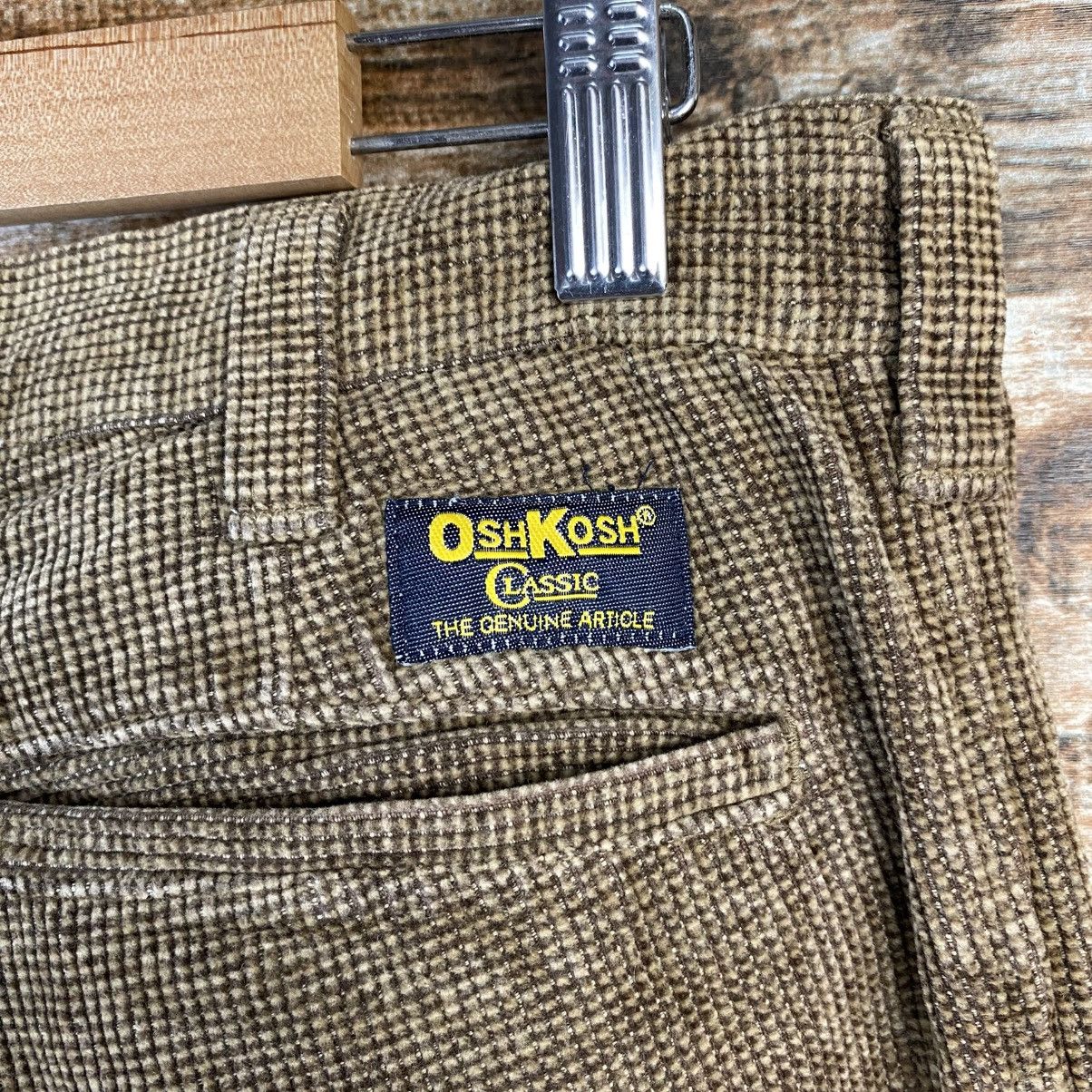 Oshkosh DL Osh Kosh vintage Beige Coduroy Pants #C778 Size US 32 / EU 48 - 17 Thumbnail