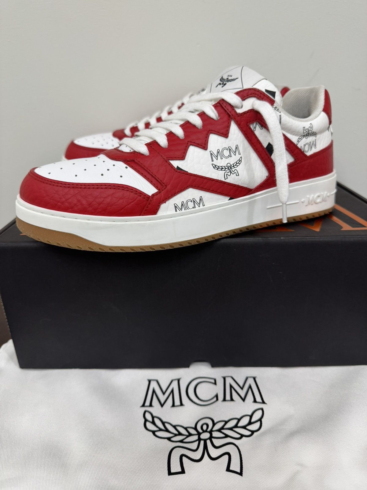 MCM Mcm neo terrain visetos low top sneaker size 8 Size US 8 / EU 41 - 1 Thumbnail