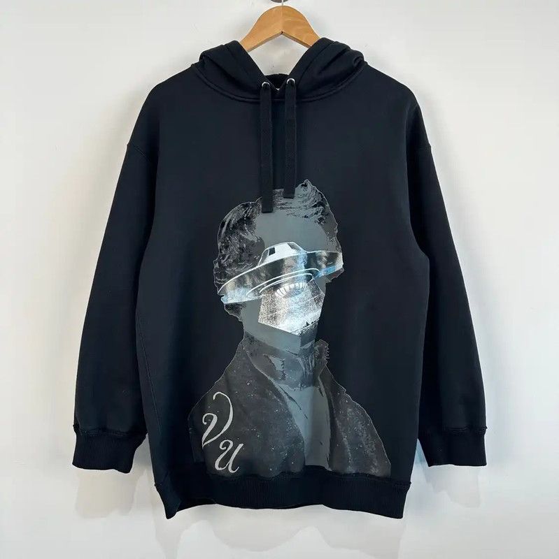 Valentino Valentino Men's Graphic Black Hoodie 0089 Size US XS / EU 42 / 0 - 1 Thumbnail