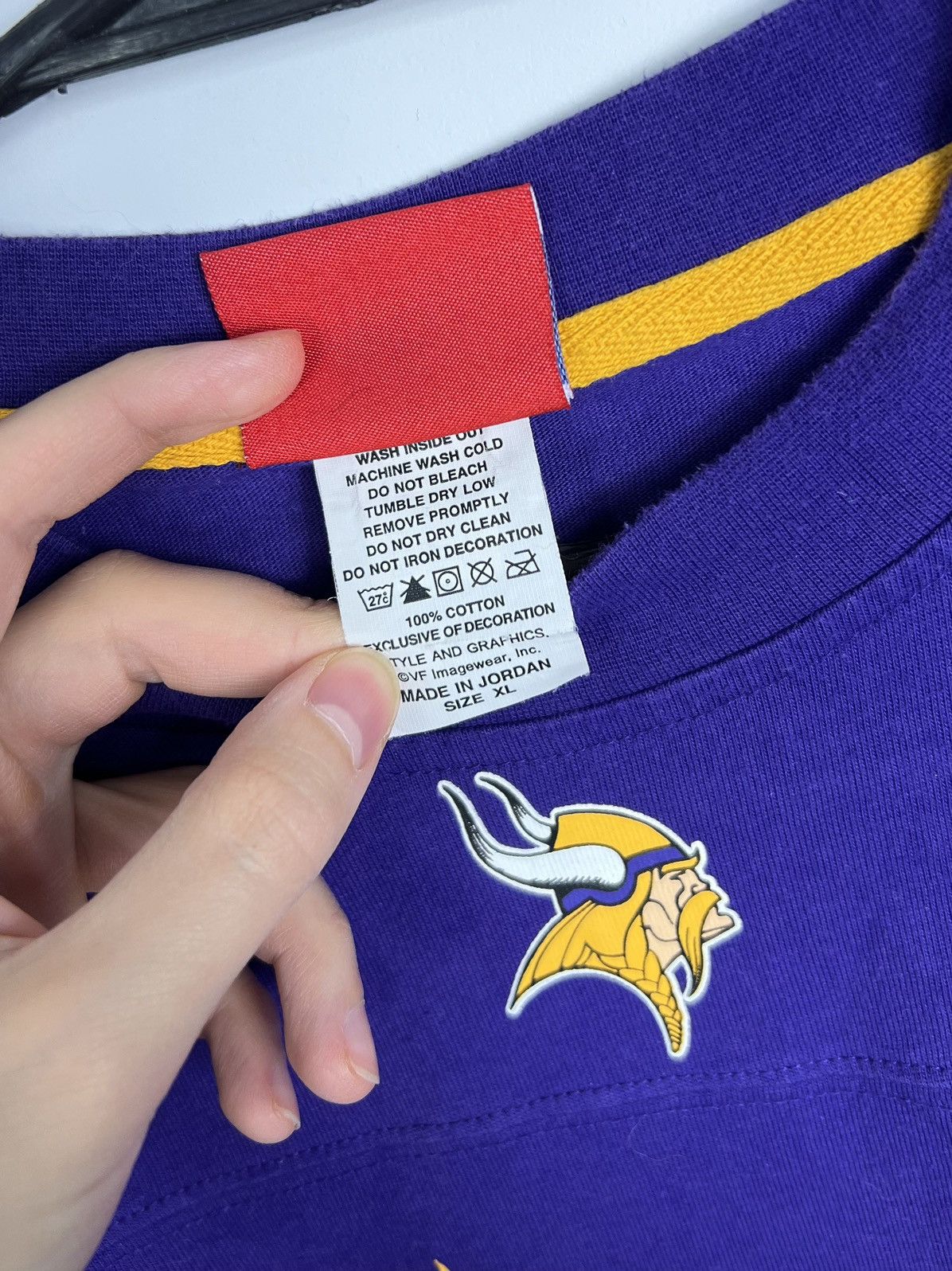 NFL Longsleeve NFL Minnesota Vikings Size US XL / EU 56 / 4 - 3 Thumbnail