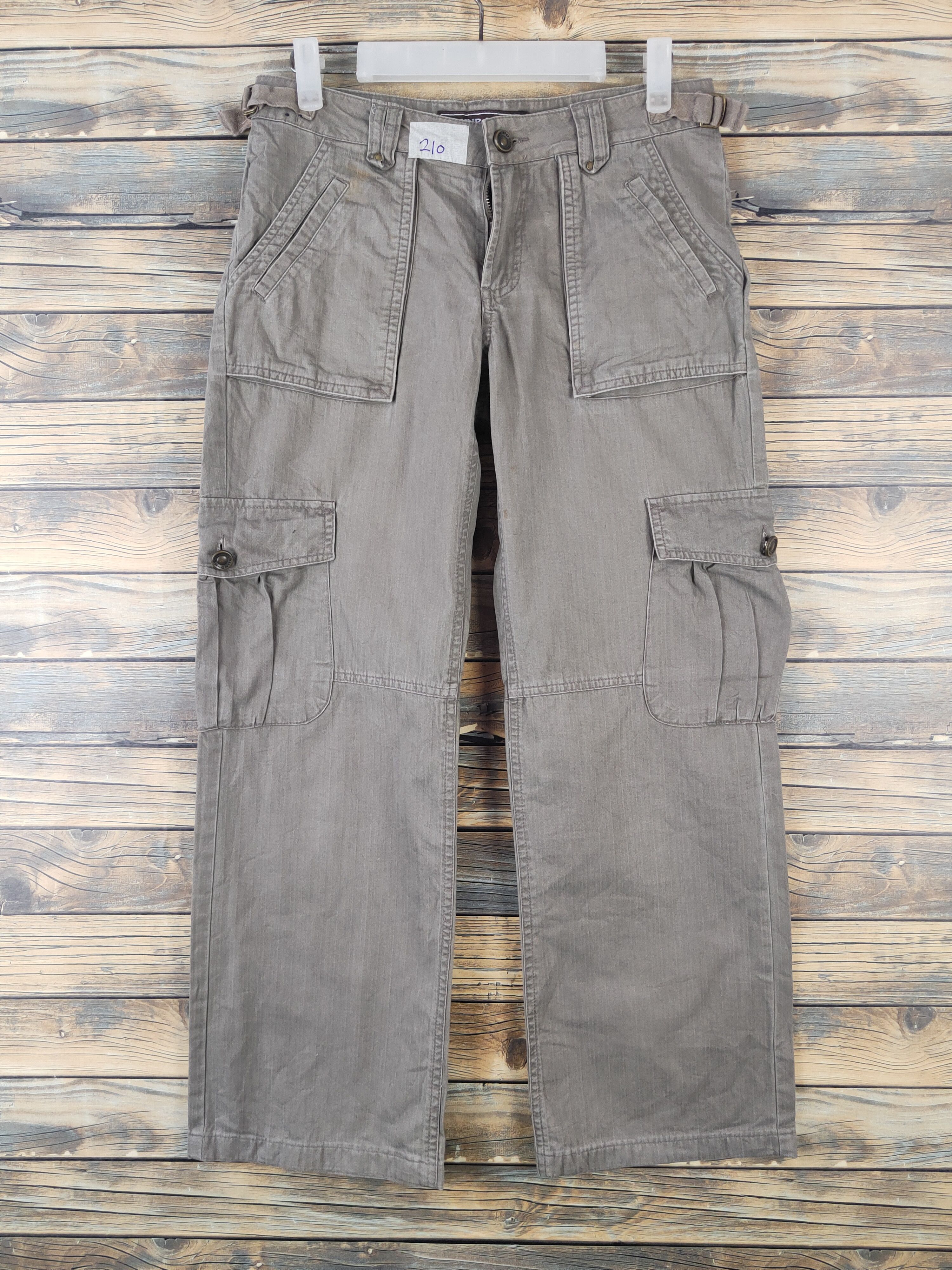 Japanese Brand DL Hound Olive Multipocket Tactical Cargo Pants #210 Size 28" / US 6 / IT 42 - 1 Thumbnail