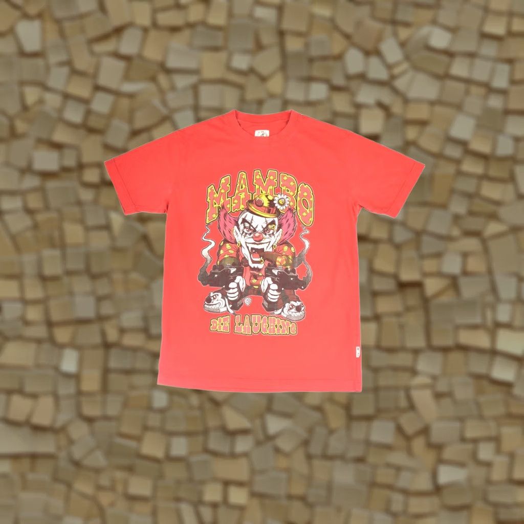 Mambo Mambo Rare Surf Deluxe High Voltage Die Laughing Joker Red T-Shirt Tee Size S Men Short Sleeve 100% cotton Size US S / EU 44-46 / 1 - 1 Thumbnail